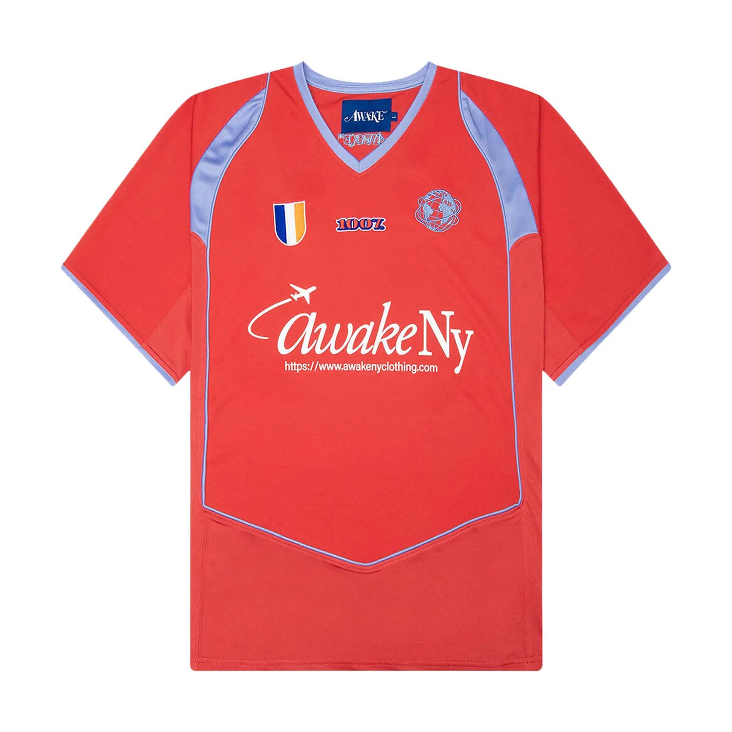 Awake NY Unisphere Warm Up Jersey 'Burgundy'