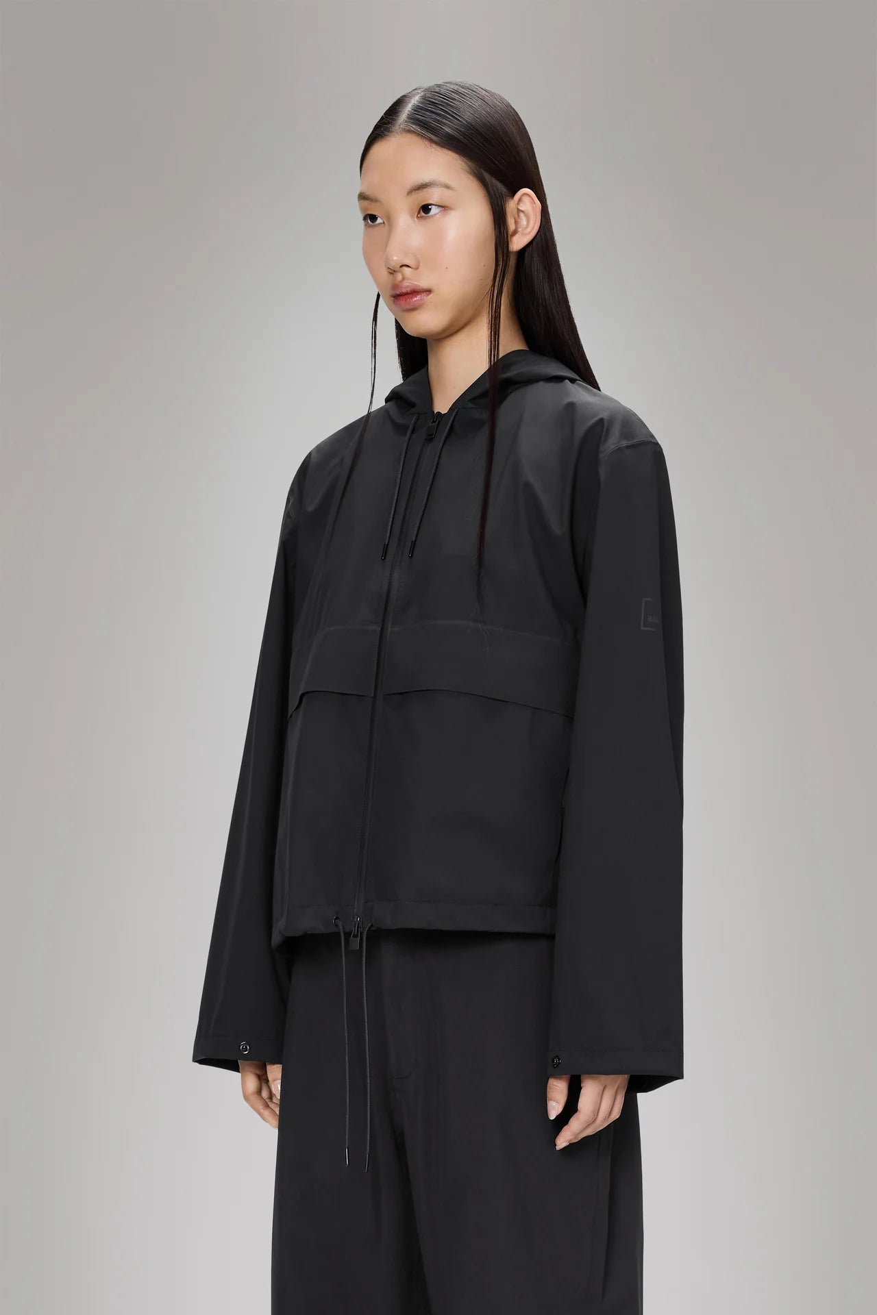 Rains Suva Hardshell Short String W Jacket W3 'Black'