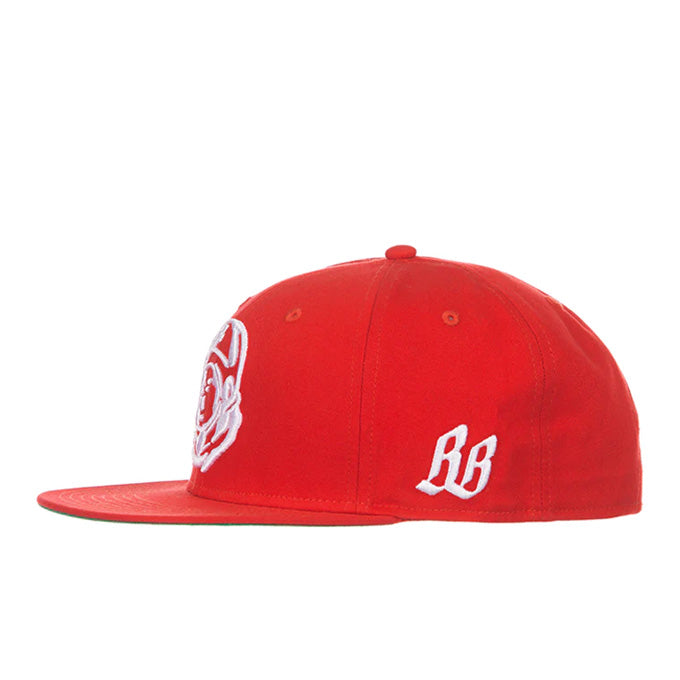 Billionaire Boys Club Helmet Snapback Hat 'Red'