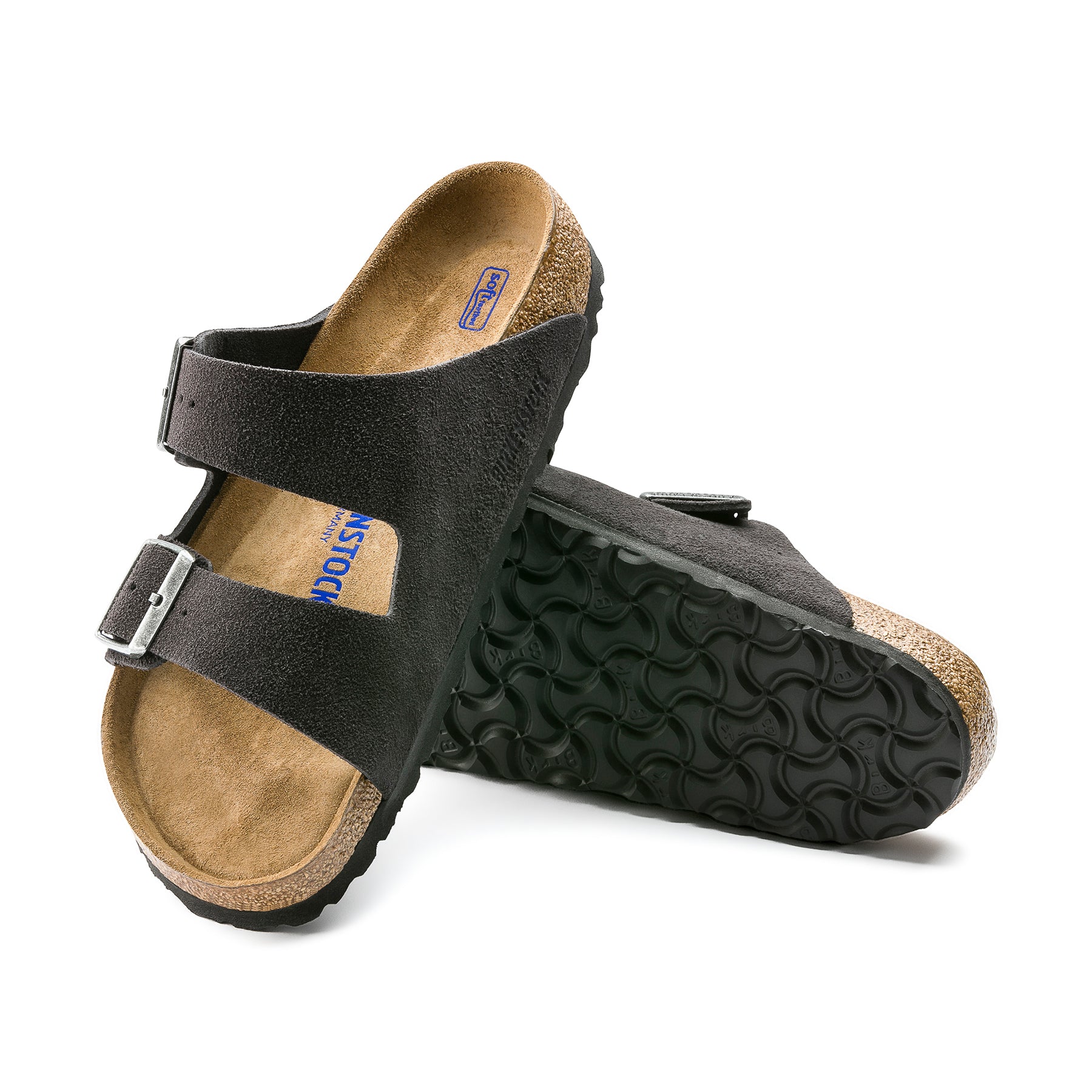 Birkenstock Arizona SFB Velvet 'Gray'