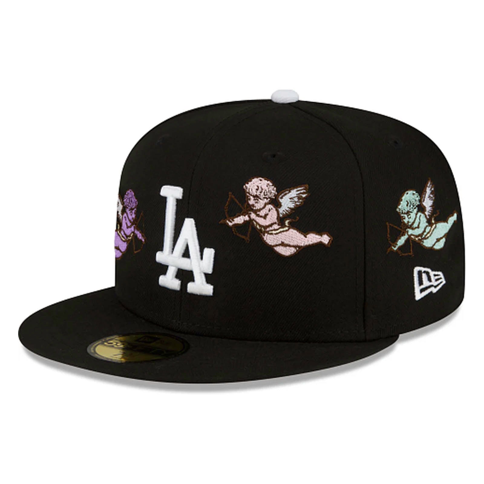Born x Raised Cherubs Rocker Fitted Hat 'Black'