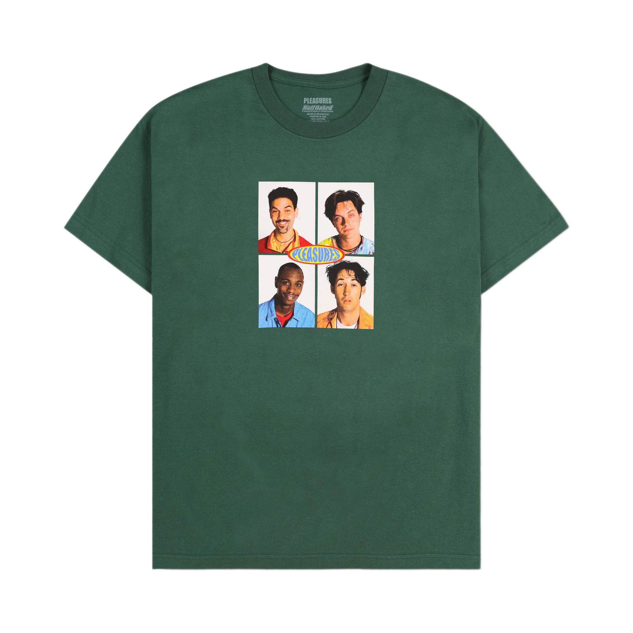 Pleasures Cast T-shirt 'Forest Green'