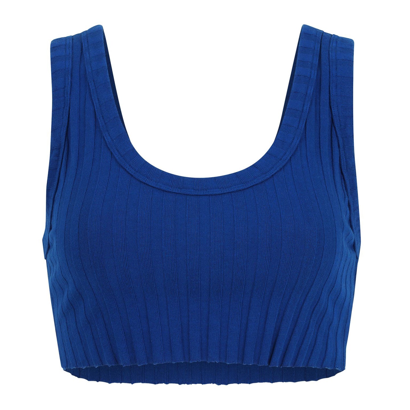 Cotton Citizen Capri Crop Tank 'Cobalt Blue'