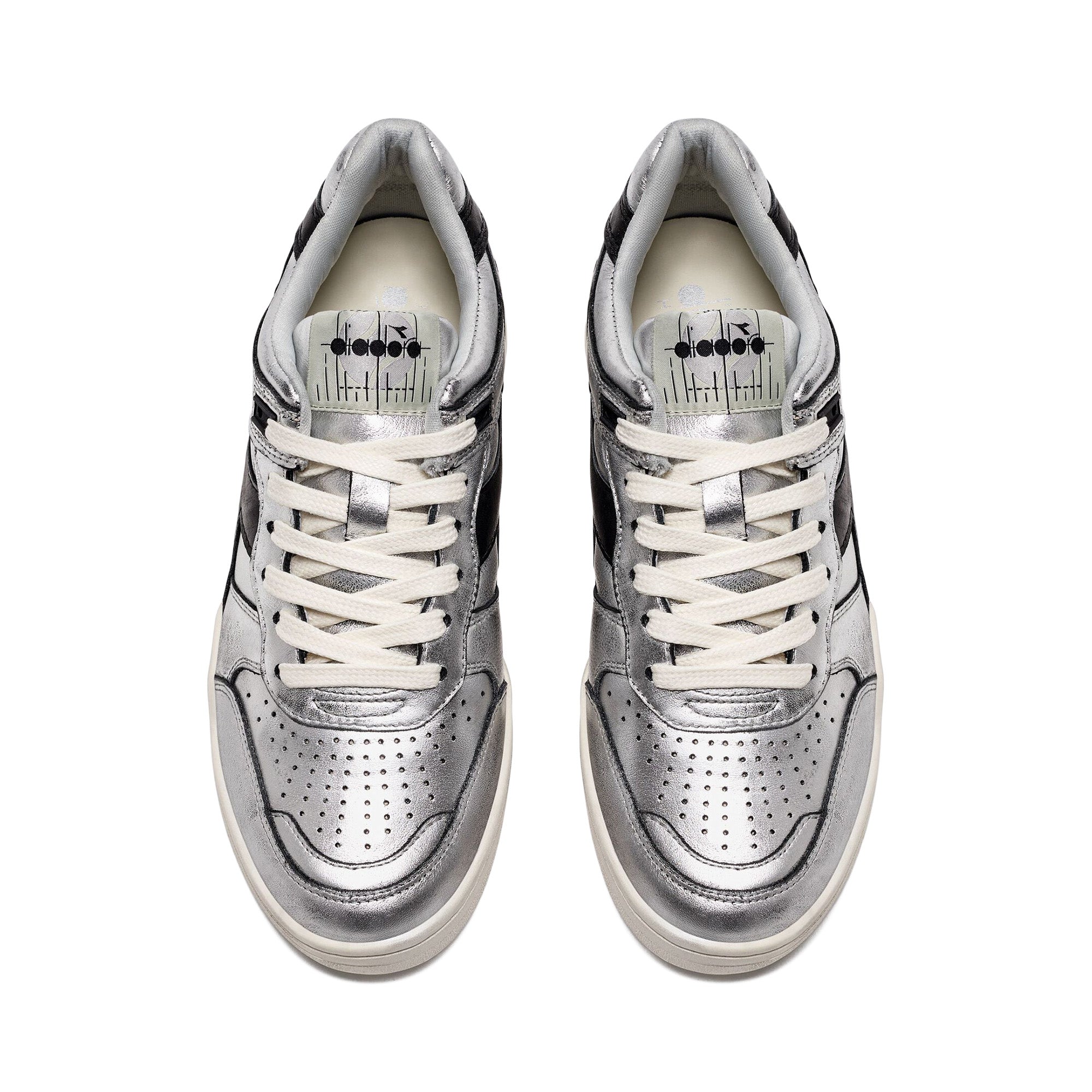 Diadora B.560 Silver Used WN 'Silver Metallized/Black'
