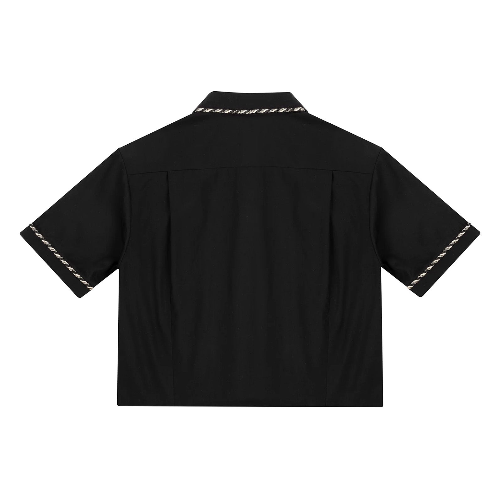 Kody Phillips Embellished Lasso Shirt "Black"