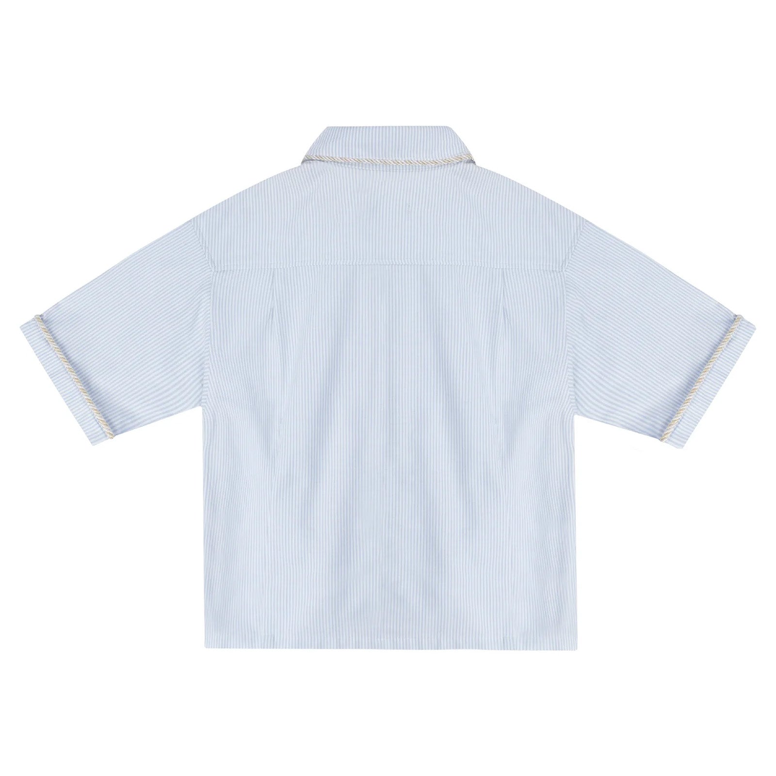 Kody Phillips Embellished Lasso Shirt "Blue"