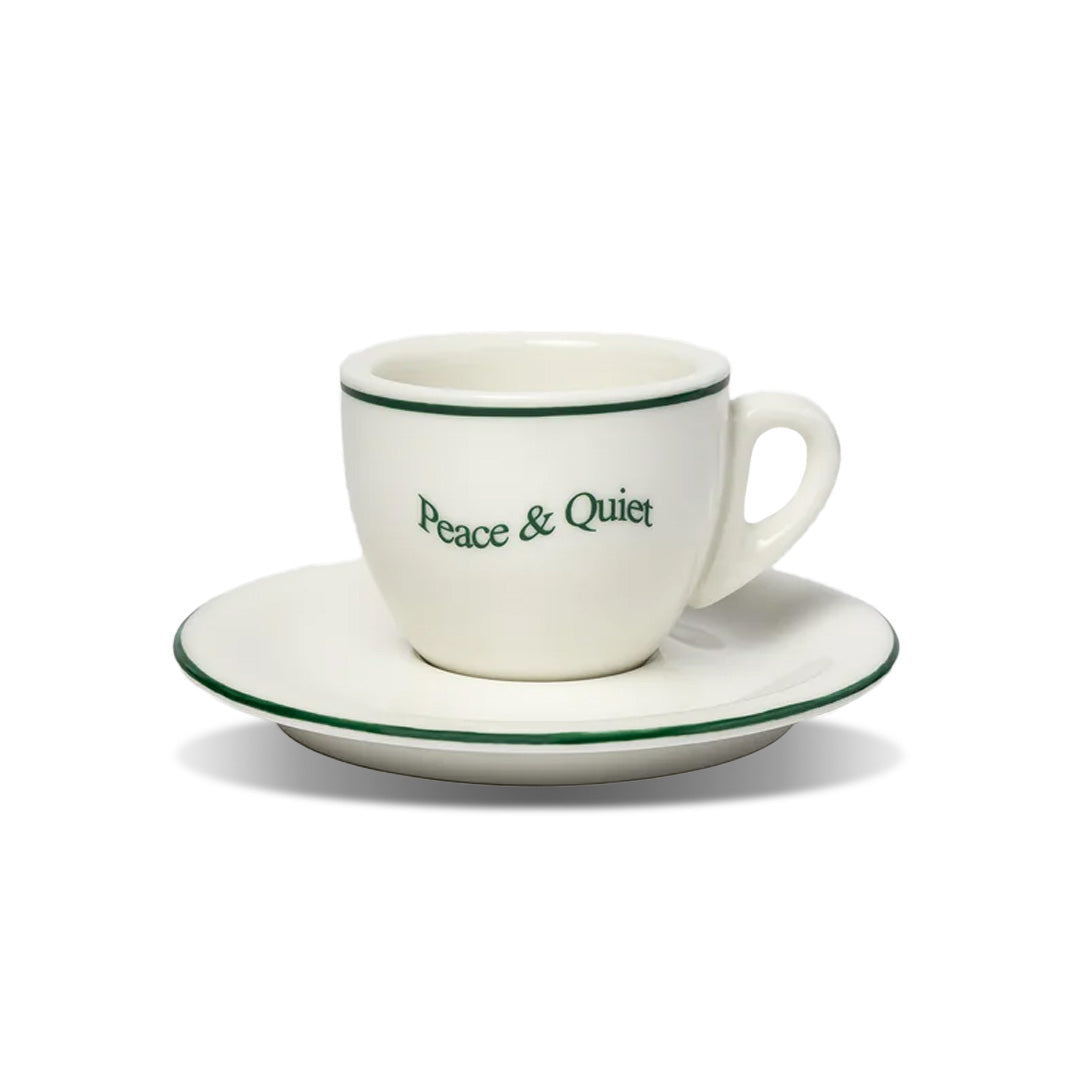 Museum Of Peace and Quiet Wordmark Espresso Set 'White'