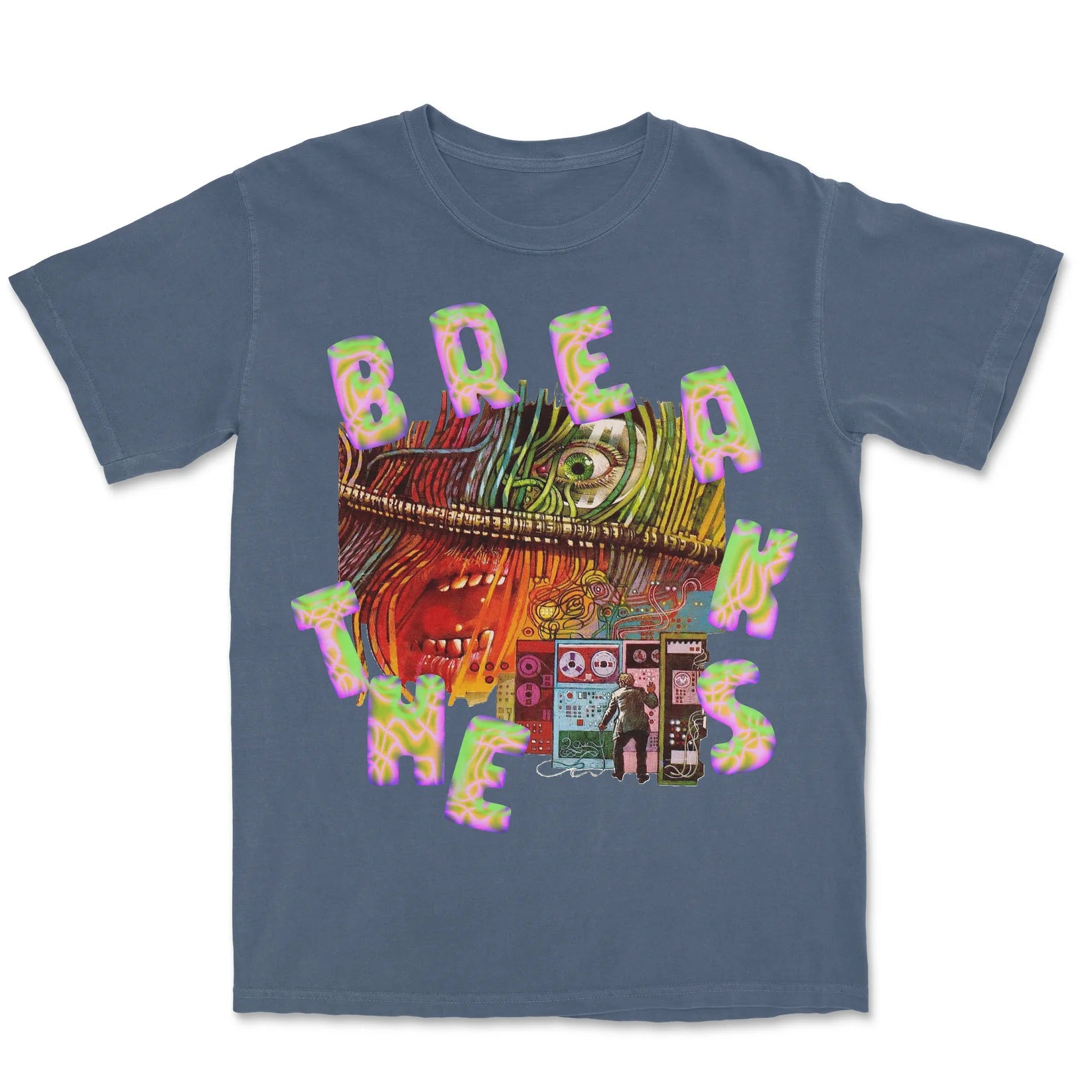 The Breaks Evil Machines T-Shirt 'Blue'