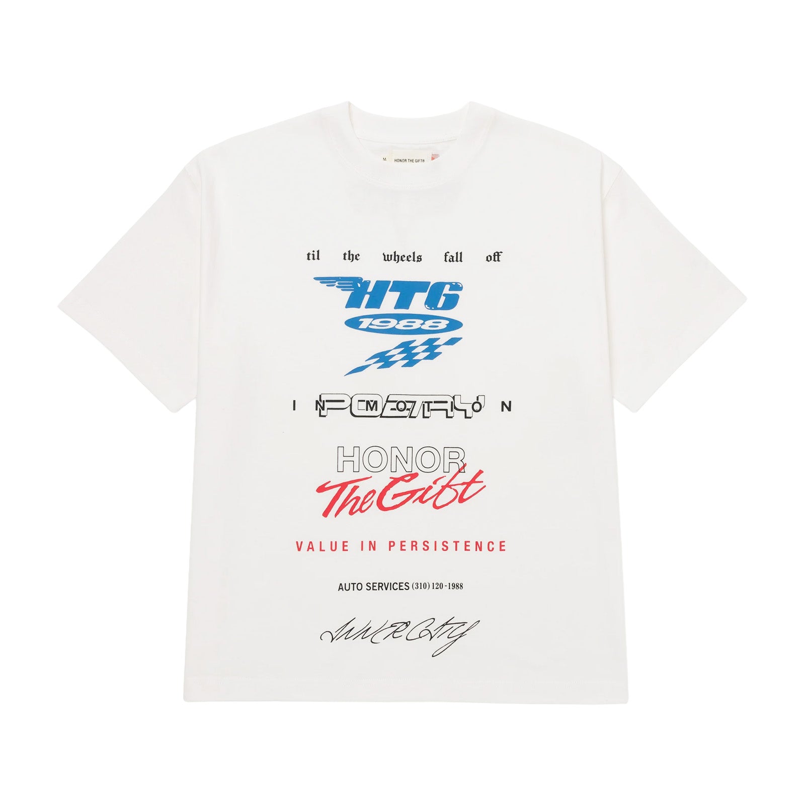 Honor The Gift Persistence Race T-Shirt 'White'