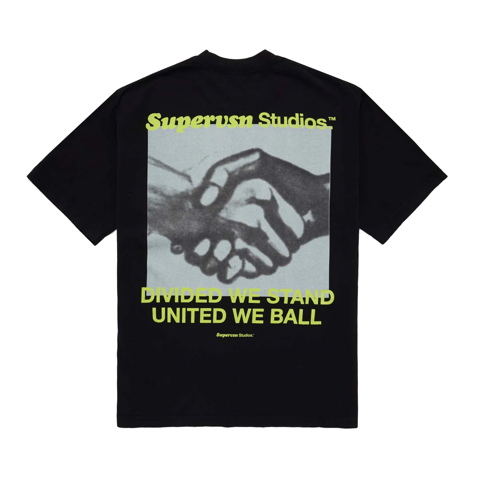 Supervsn Handshake Tee 'Vintage Black'