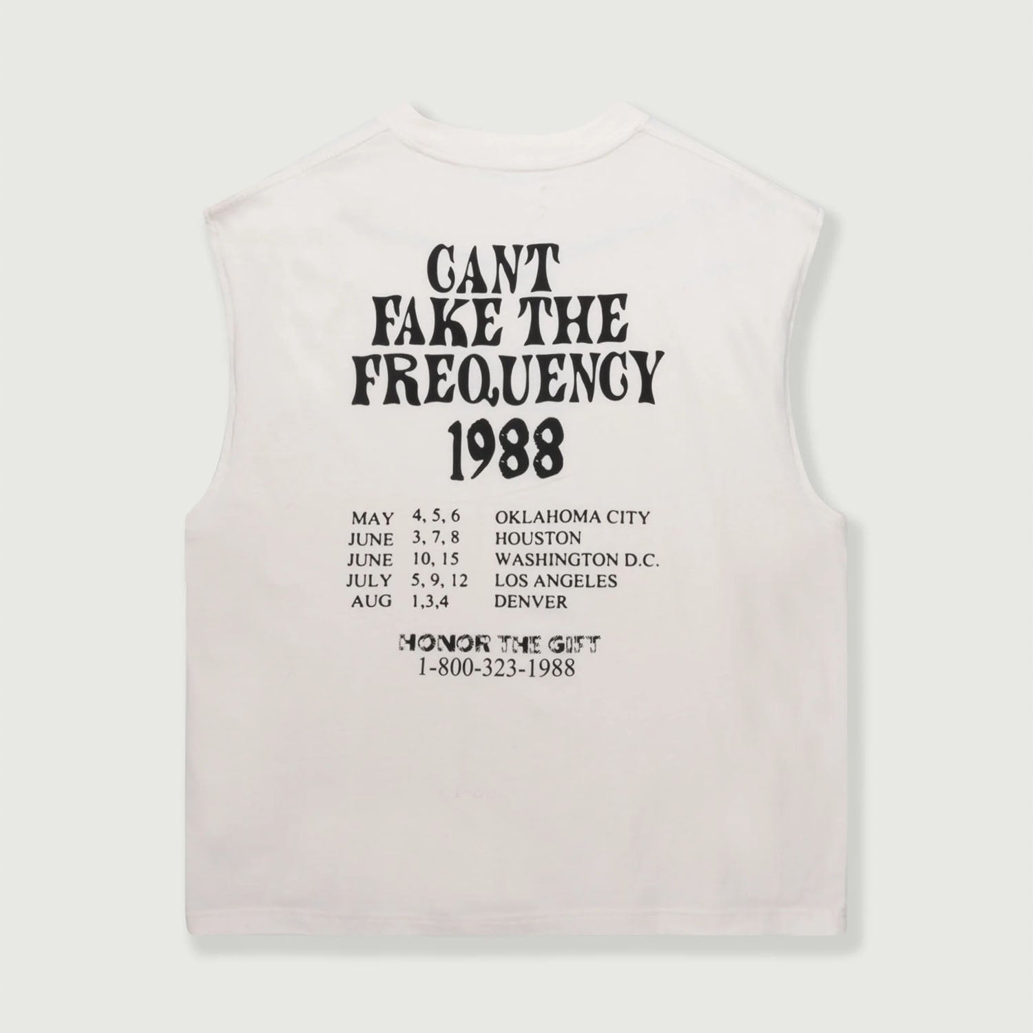 Honor The Gift Frequency Tank 'White'