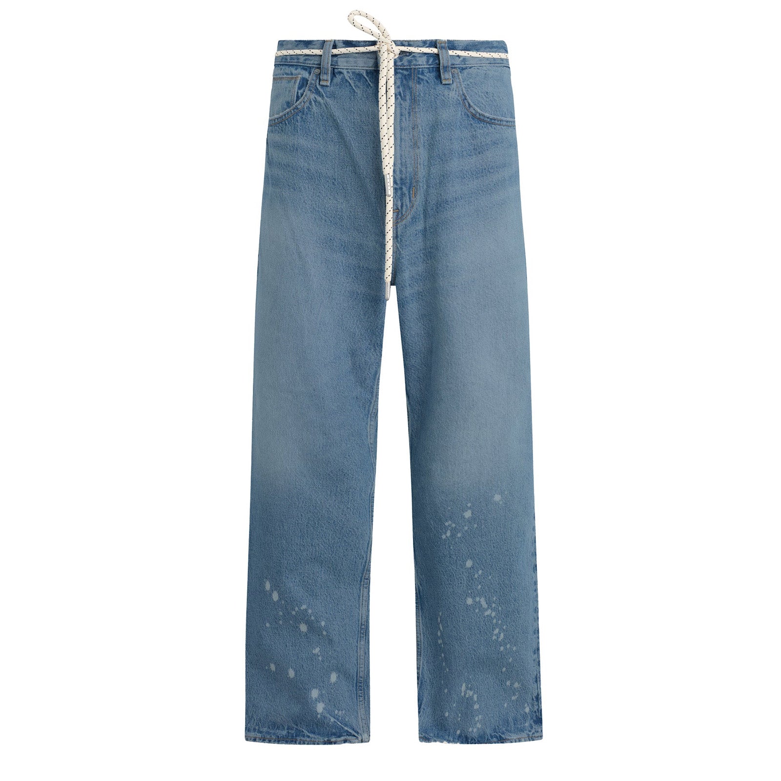 Hudson Luca Wide Leg Denim 'Bleached'
