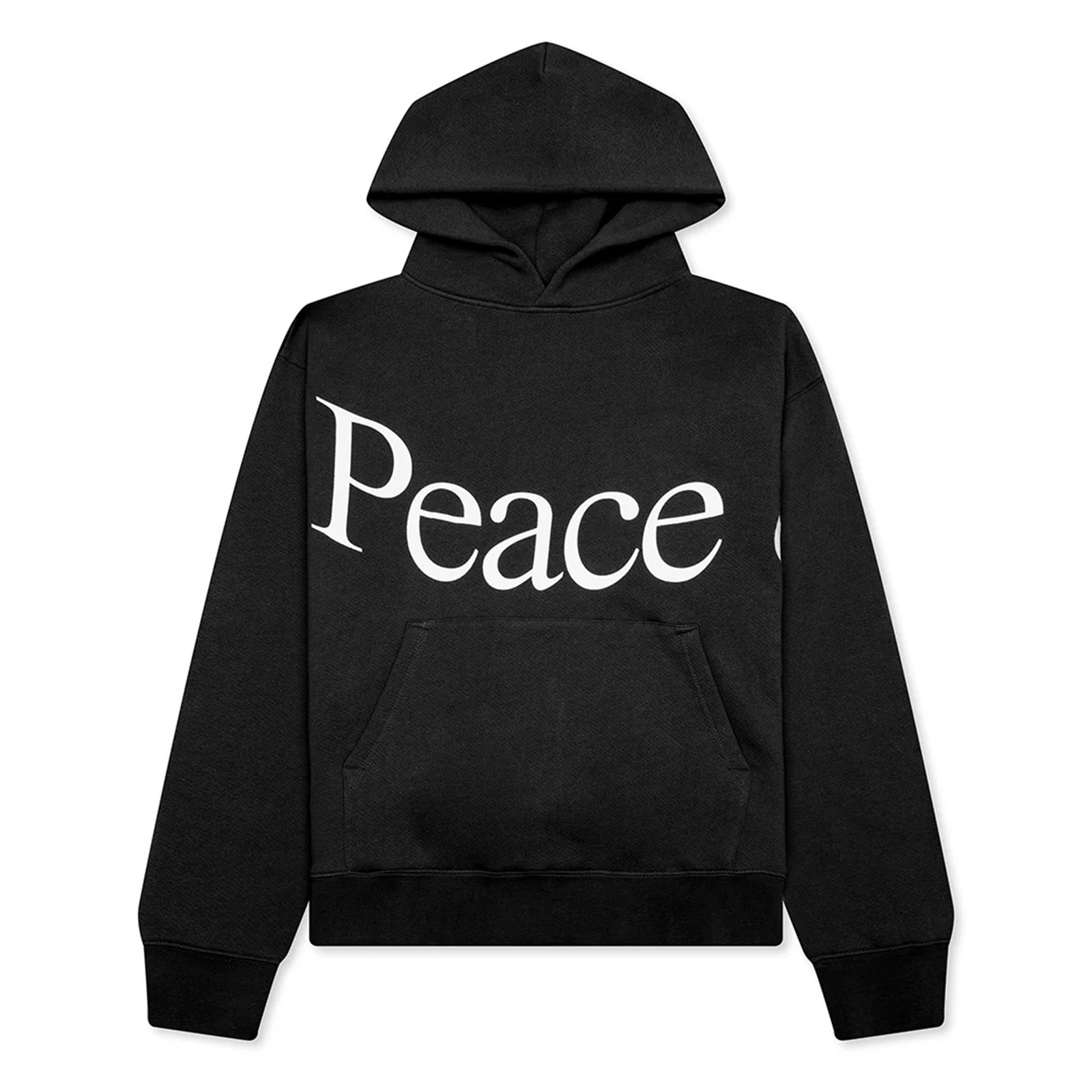 Museum Of Peace And Quiet Jumbo Wordmark Hoodie 'Black'