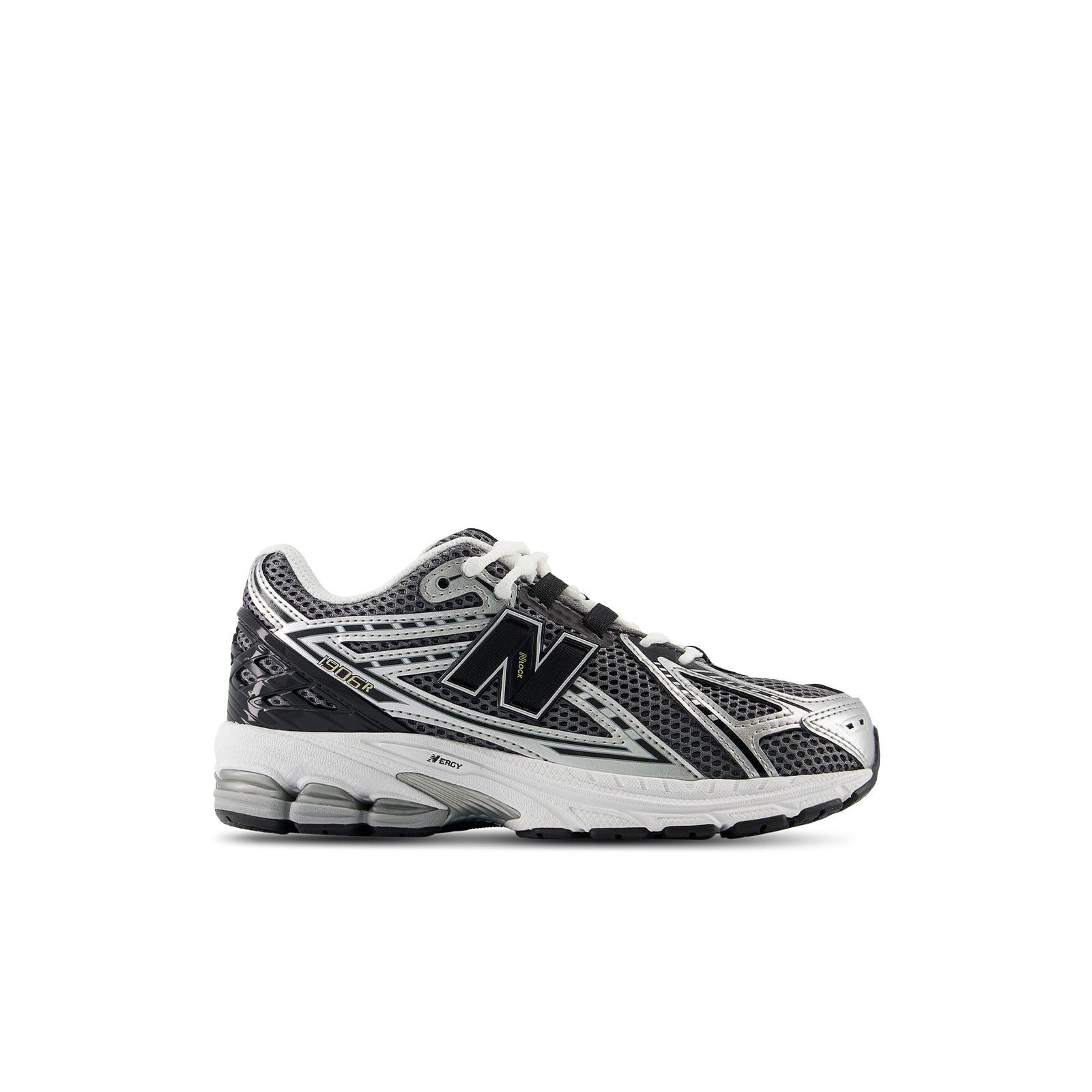 Youth New Balance 1906 Grade School 'Black/ Silver Metallic'