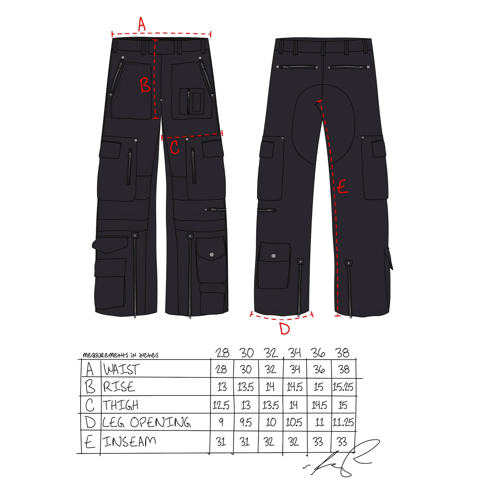 Kody Phillips Rip Van Kody Pants 'Black'