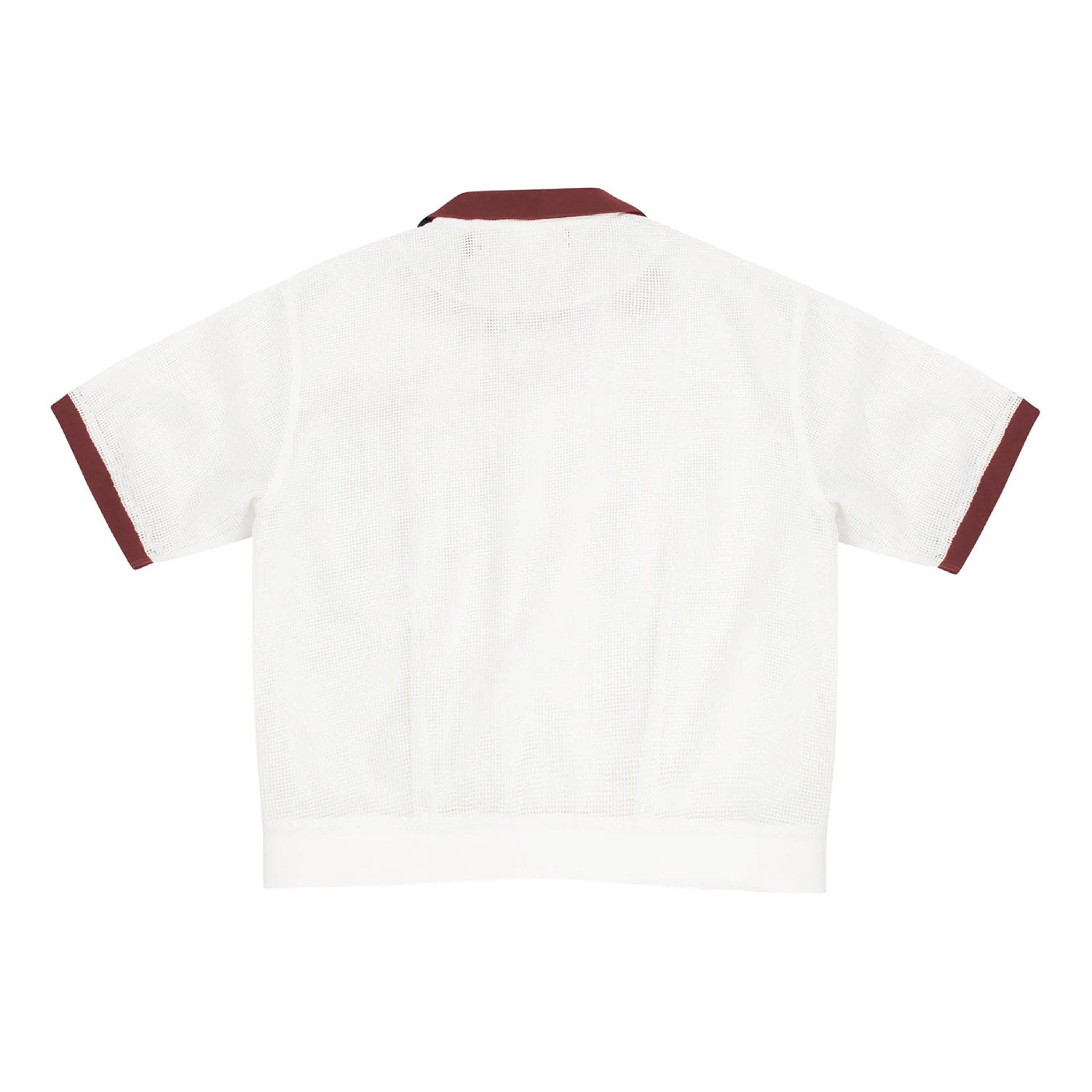 Kody Phillips Mesh Polo 'Maroon'