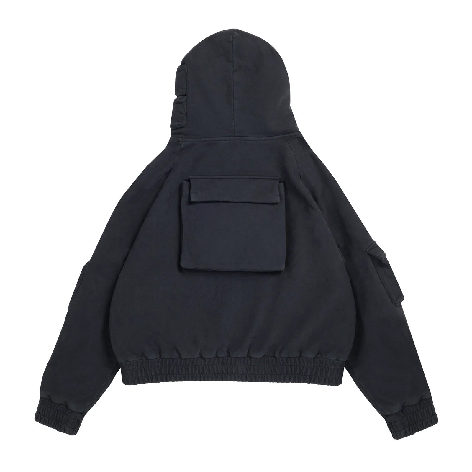 Kody Phillips Zip Up Cargo Hoodie 'Navy'