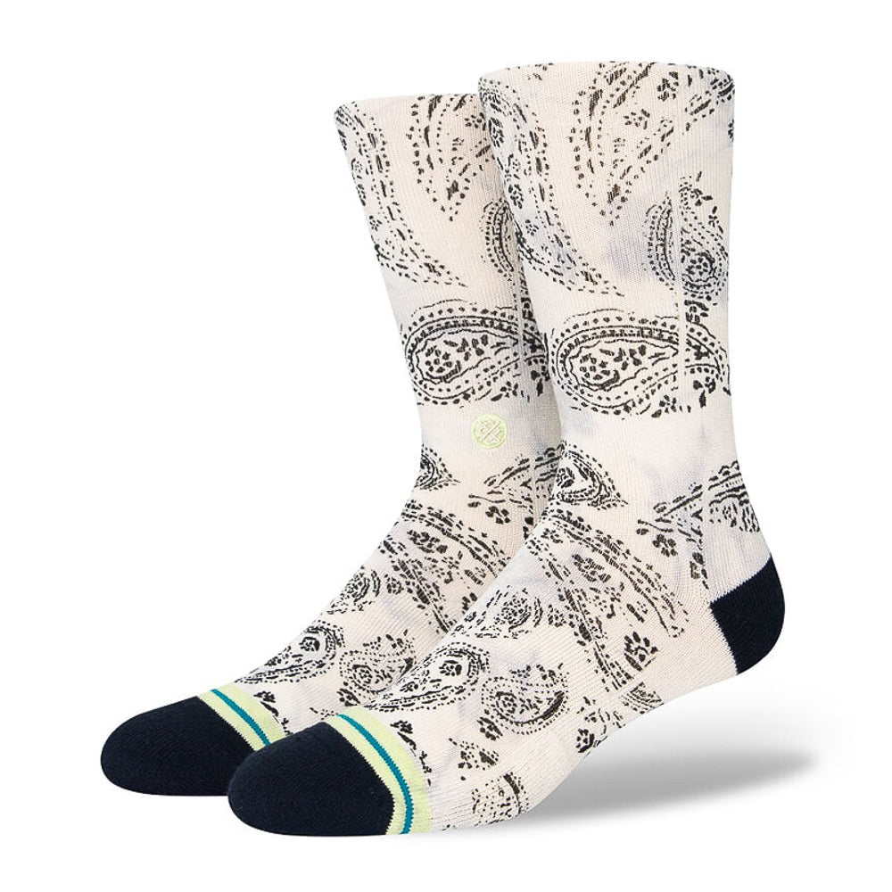 Stance Paizley Socks 'Vintage White'