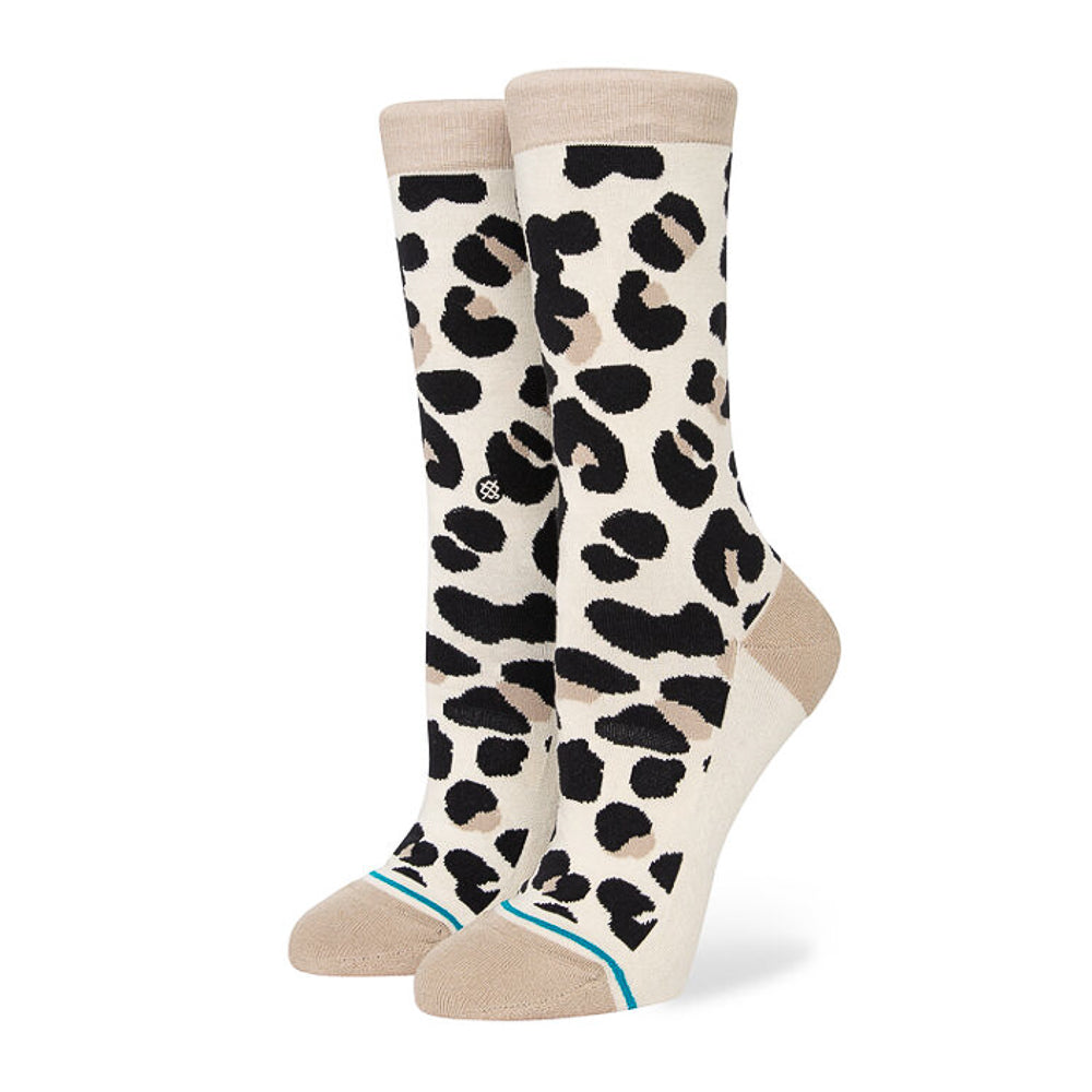 Stance Spot Check Crew Socks 'Leopard'