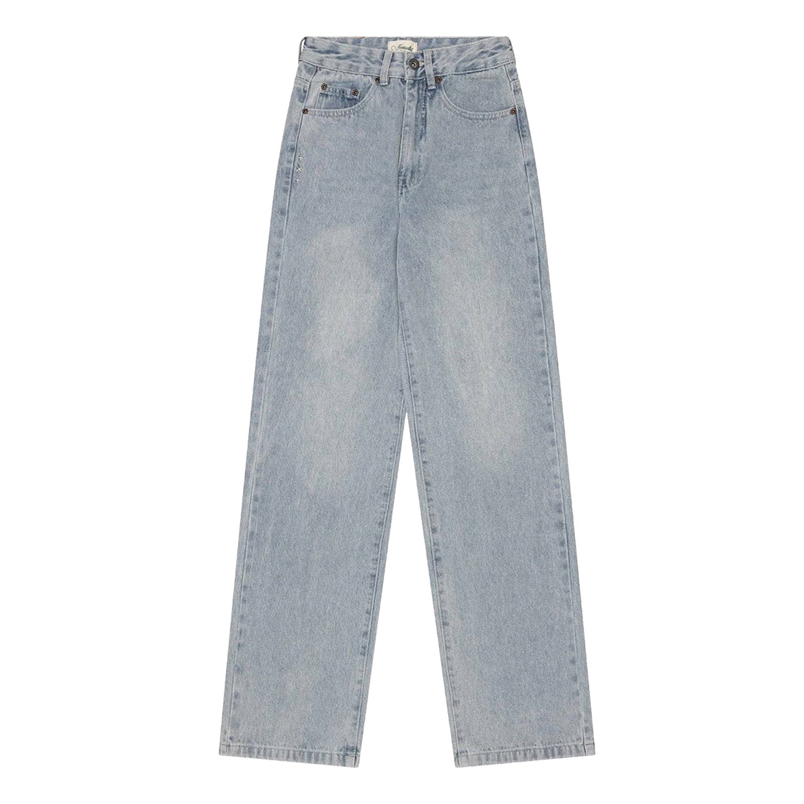 Kuwalla Tee Wide Leg Denim 'Light Blue'