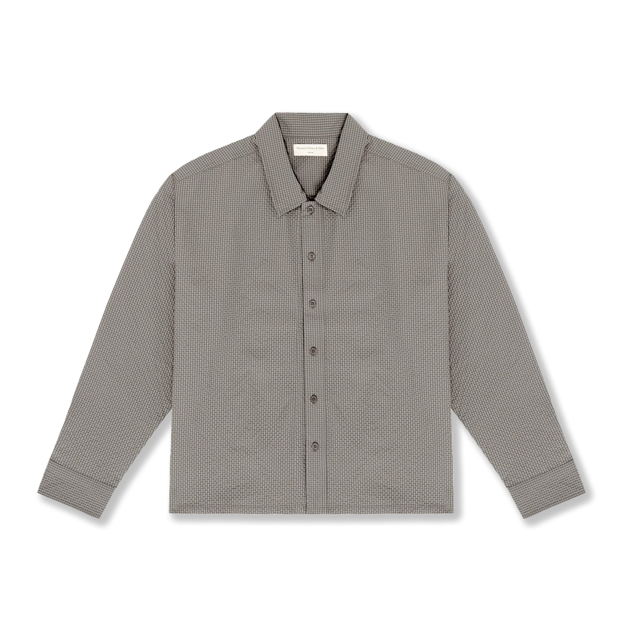 Museum Of Peace and Quiet Vacation Button-Up 'Clay'