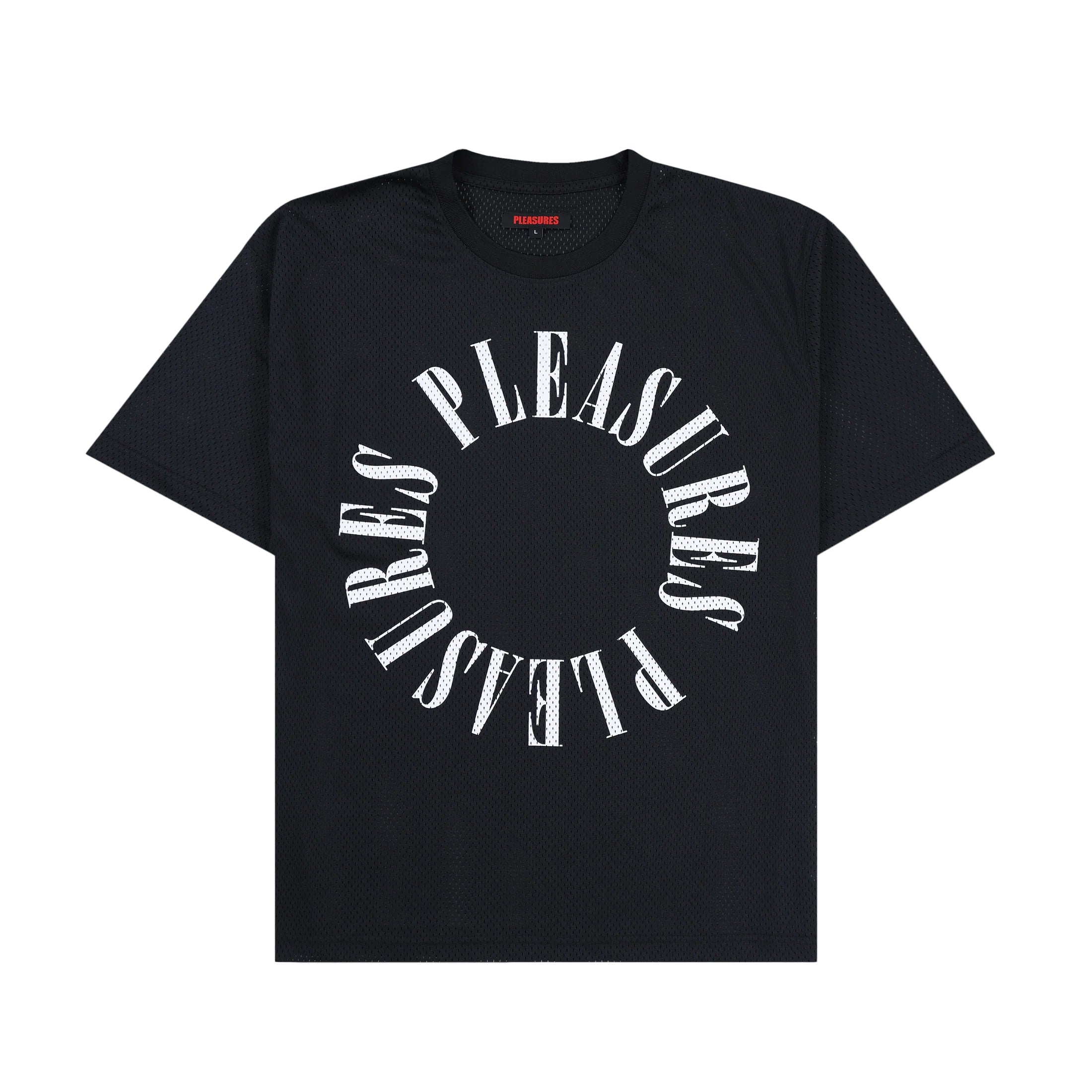 Pleasures Motive Mesh Shirt 'Black'