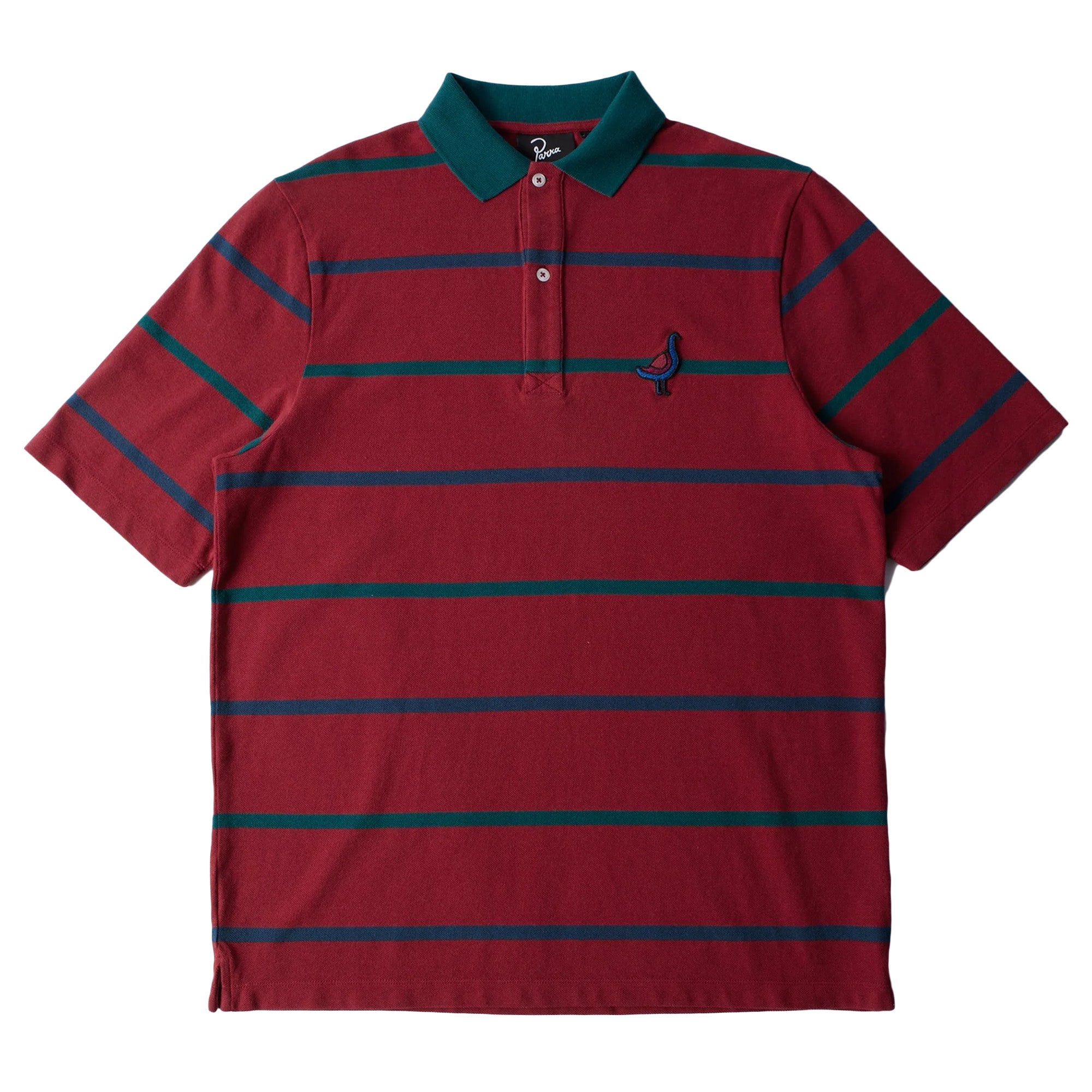 By Parra Fancy Goose Polo Shirt 'Red'