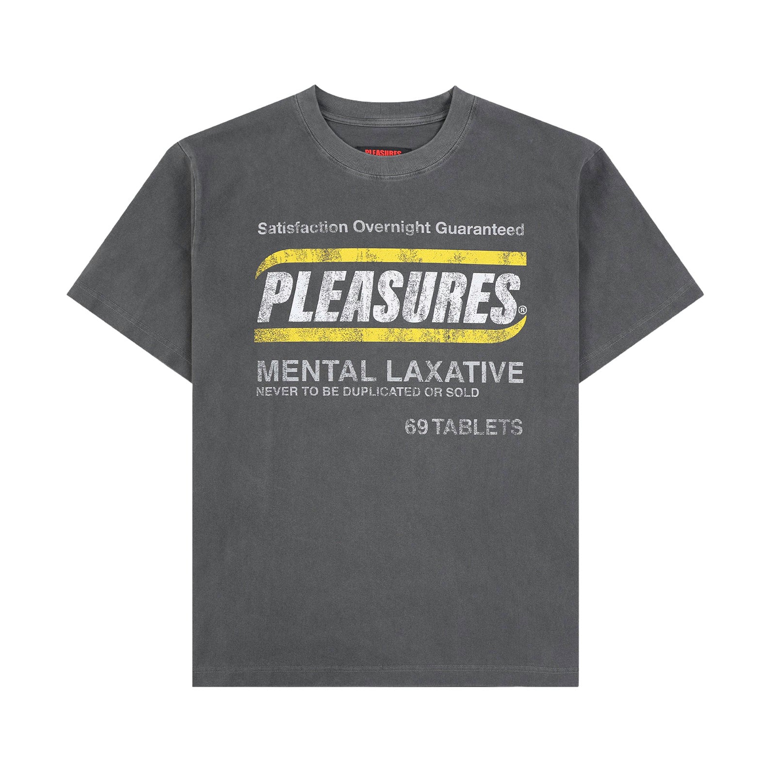 Pleasures Relief Heavyweight Shirt 'Faded Black'