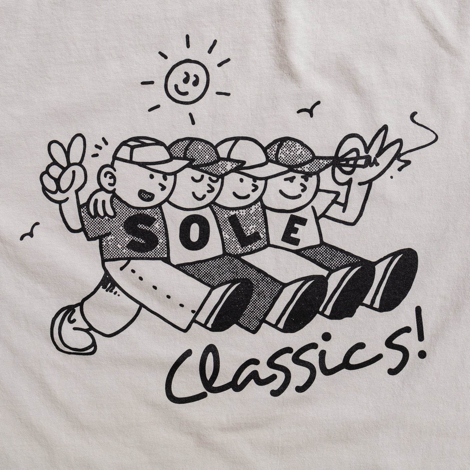 Sole Classics Sunshine Friends Long Sleeve 'Cement'