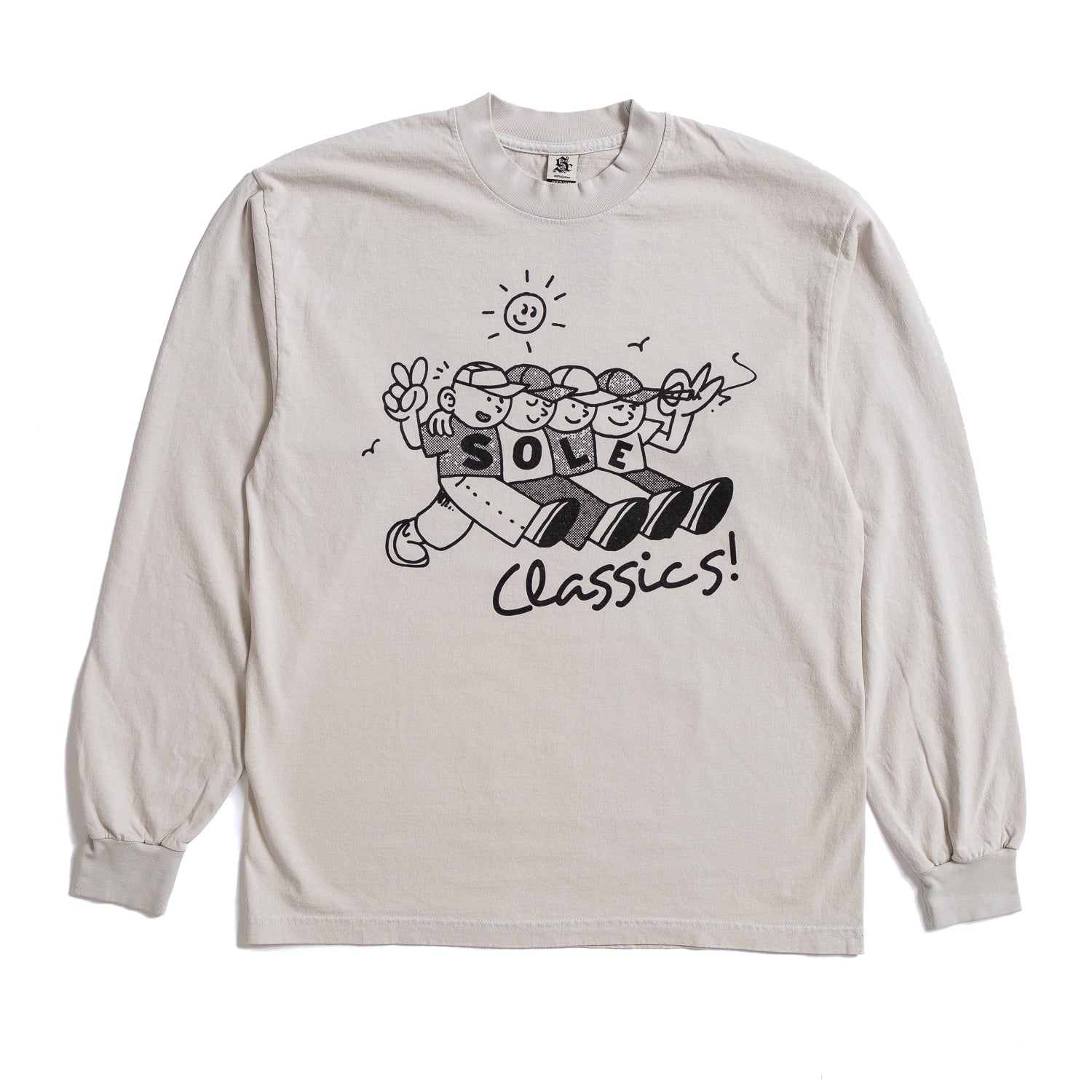 Sole Classics Sunshine Friends Long Sleeve 'Cement'