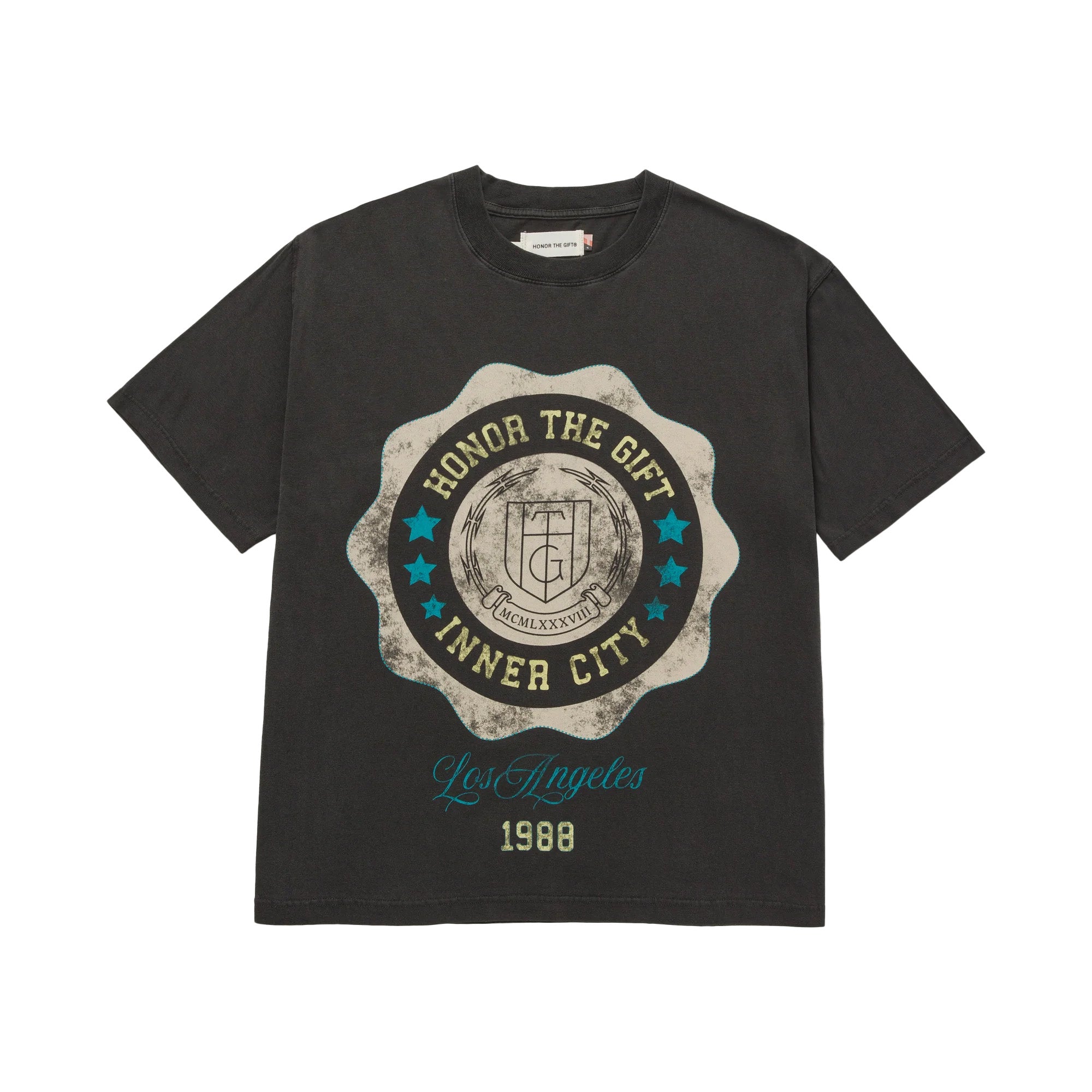 Honor The Gift Spring HTG Seal Logo LS Tee 'Black'