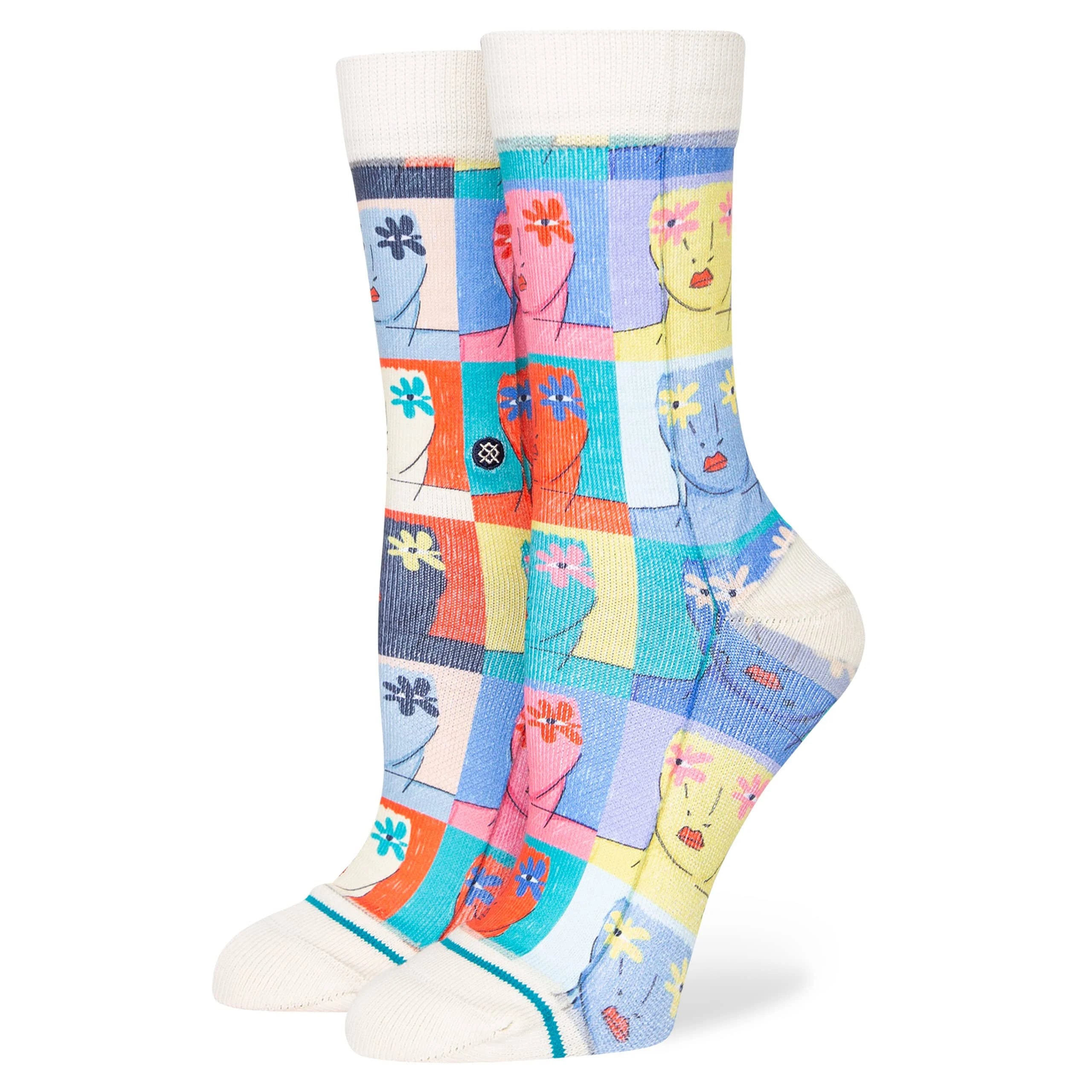 Stance Good Days Crew Socks 'Off White'