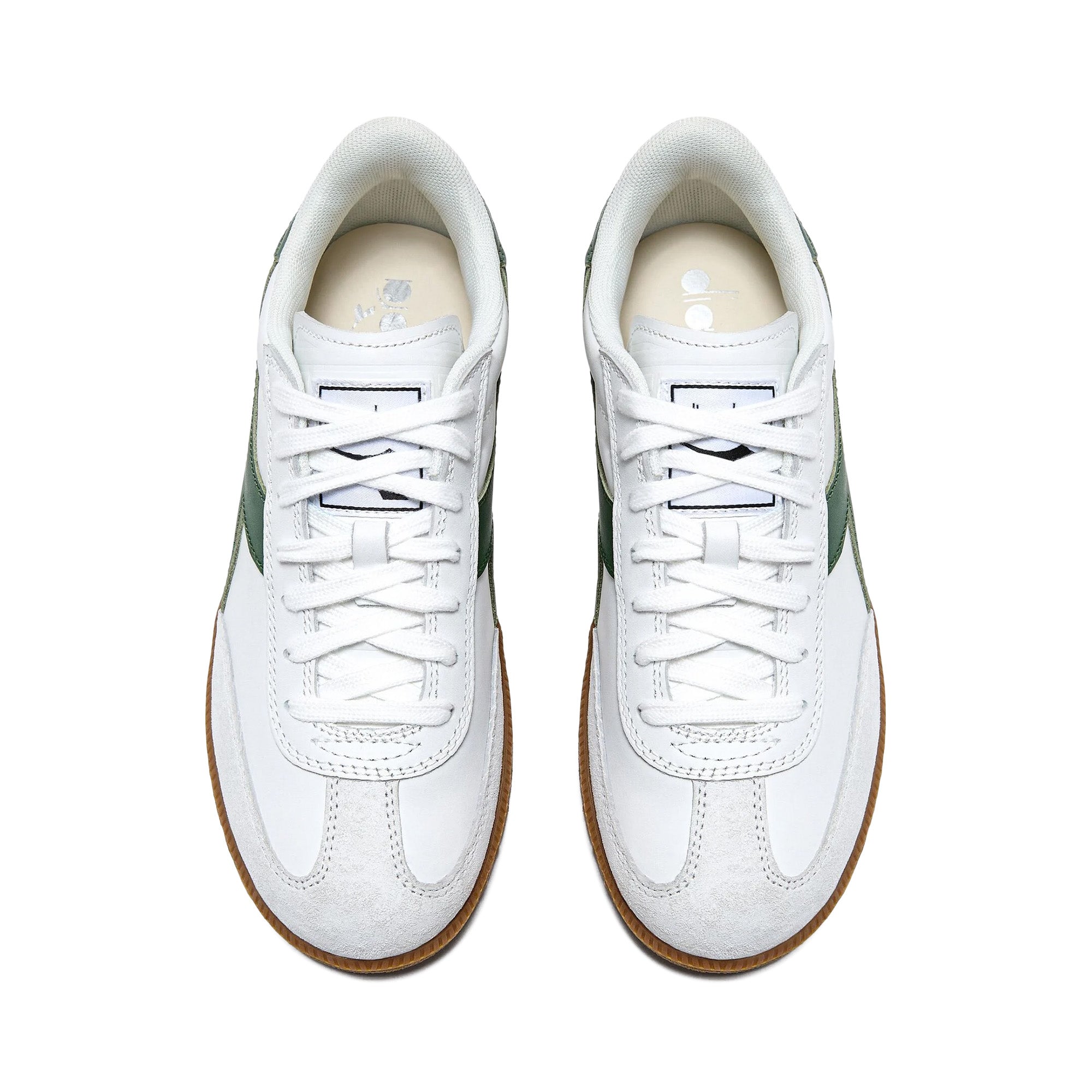 Diadora Trainer 'White/Foliage Green'