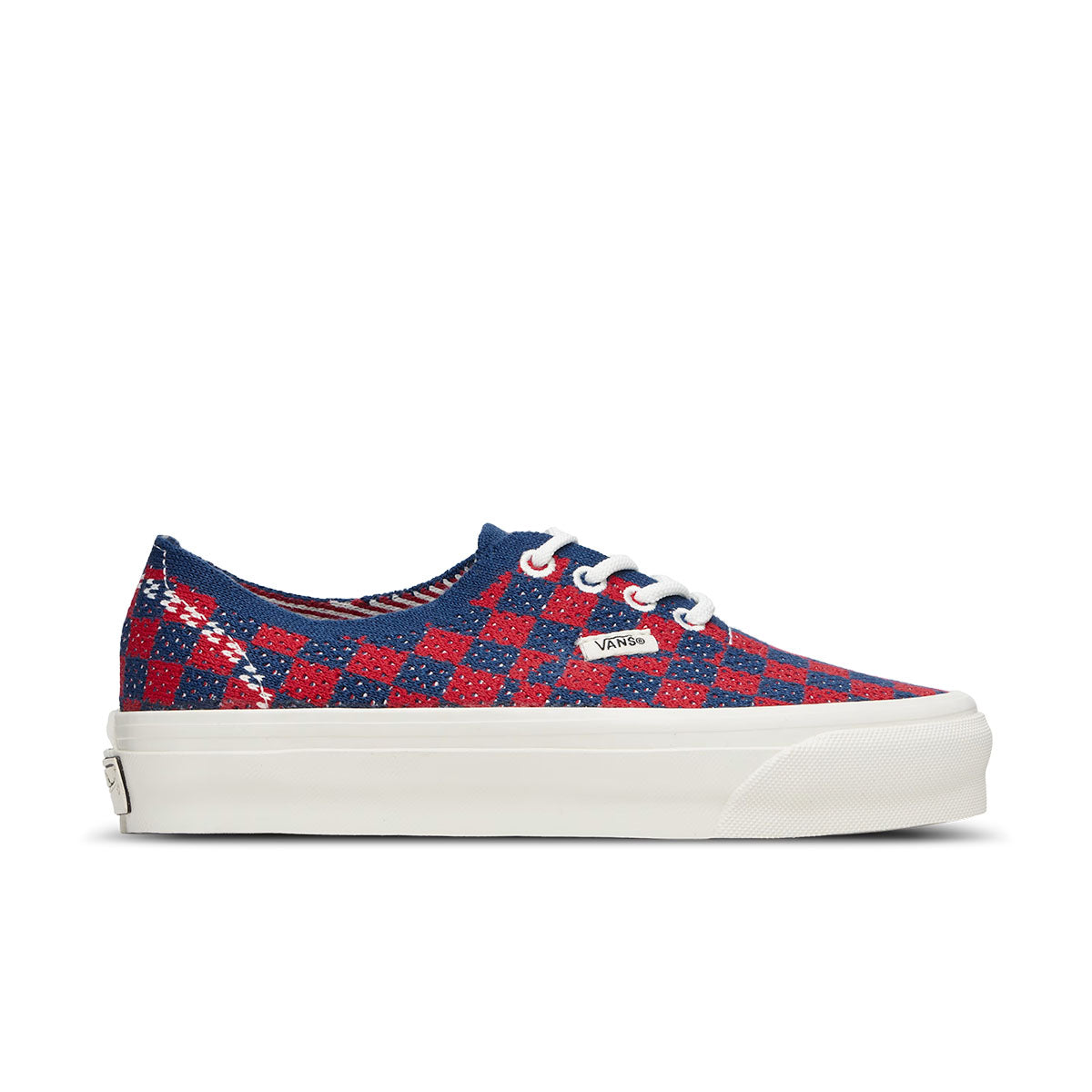 Vans LX Authentic 44 EK Punk Check 'Red/Blue'