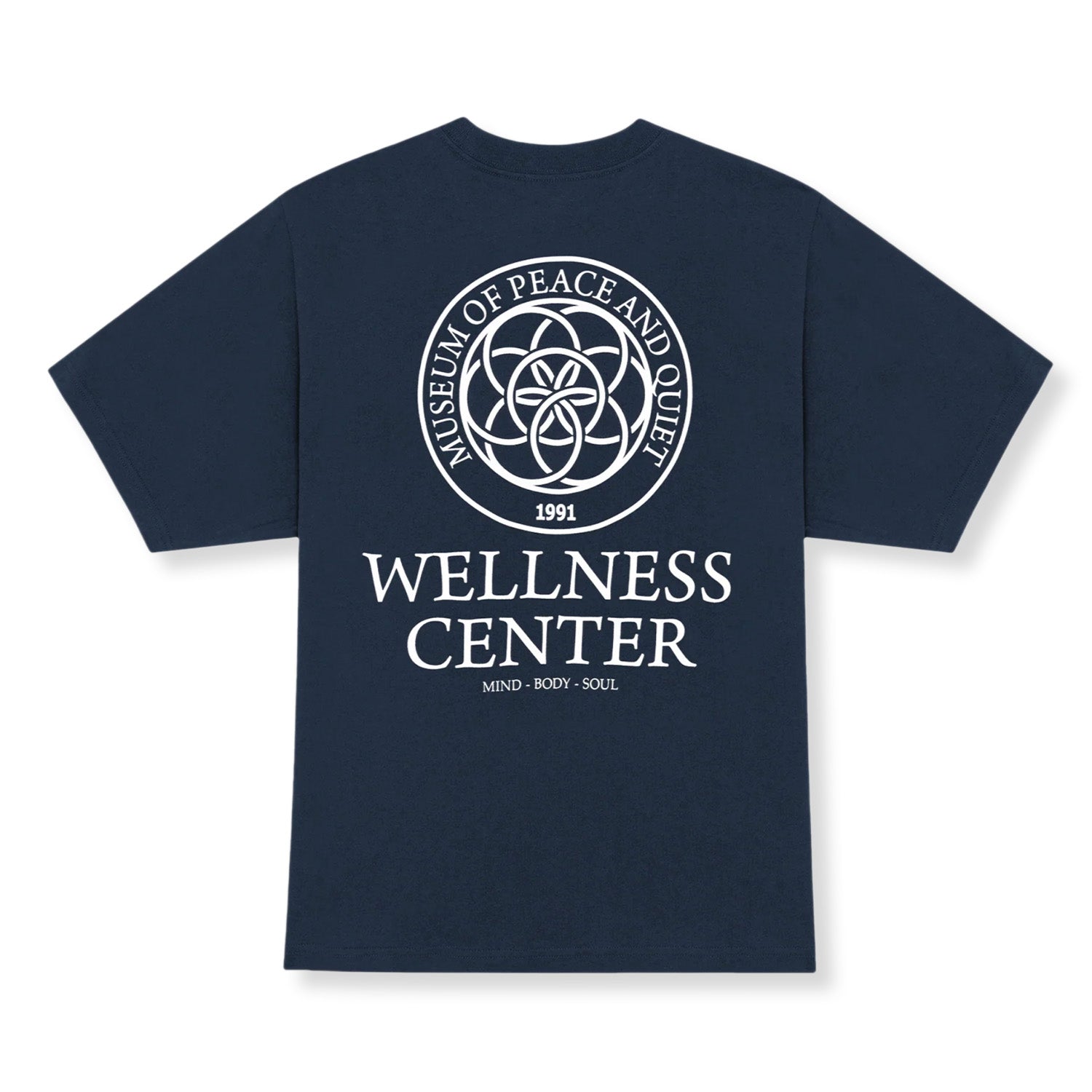 Museum Of Peace and Quiet Wellness Center T-Shirt 'Navy'
