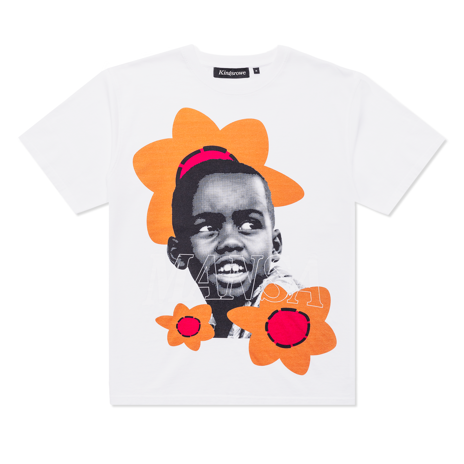 Kingsrowe Mansa T-Shirt 'White'