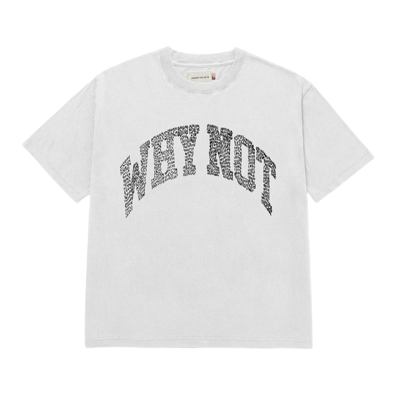 Honor The Gift Why Not SS T-Shirt 'White'