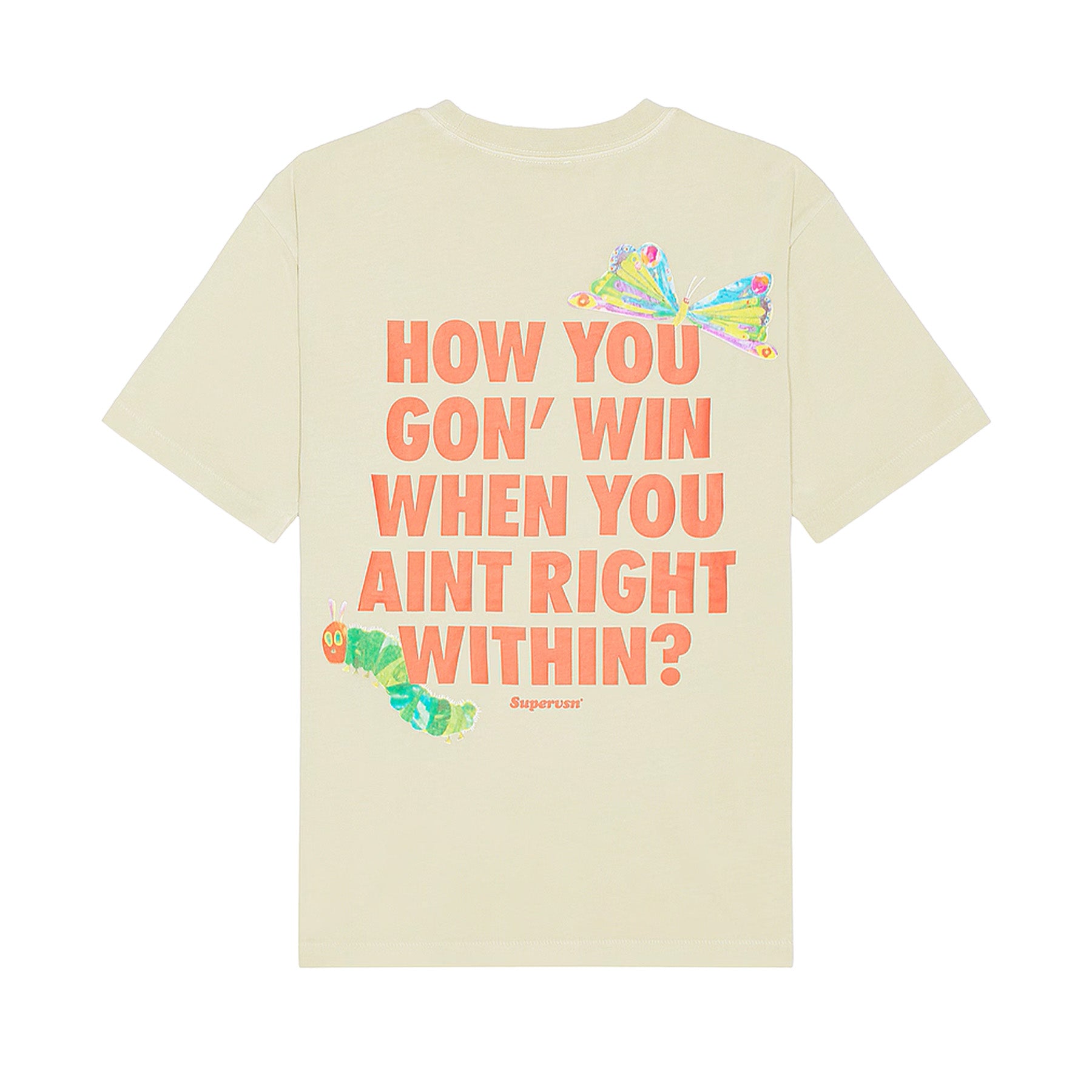 Supervsn Studio How You Gon Win Tee 'Gold'