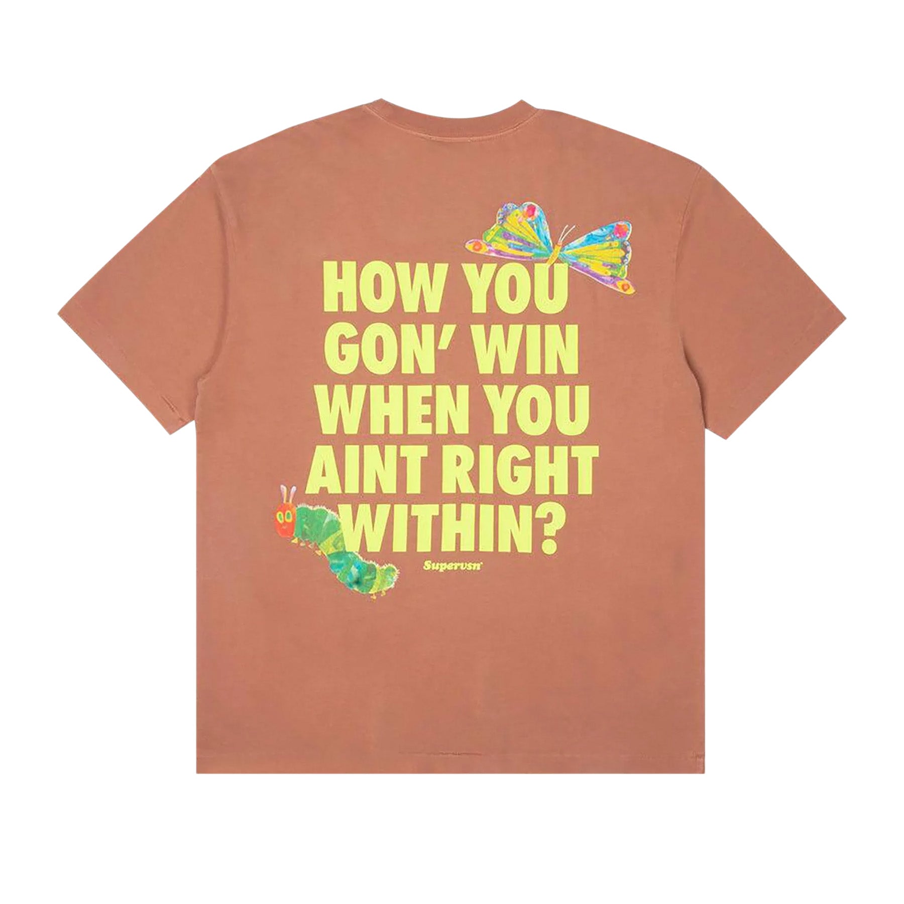 Supervsn Studio How You Gon Win Tee 'Mauve'