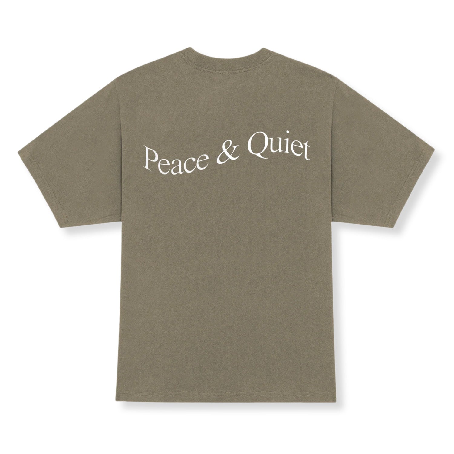 Museum Of Peace and Quiet Wordmark T-Shirt 'Clay'