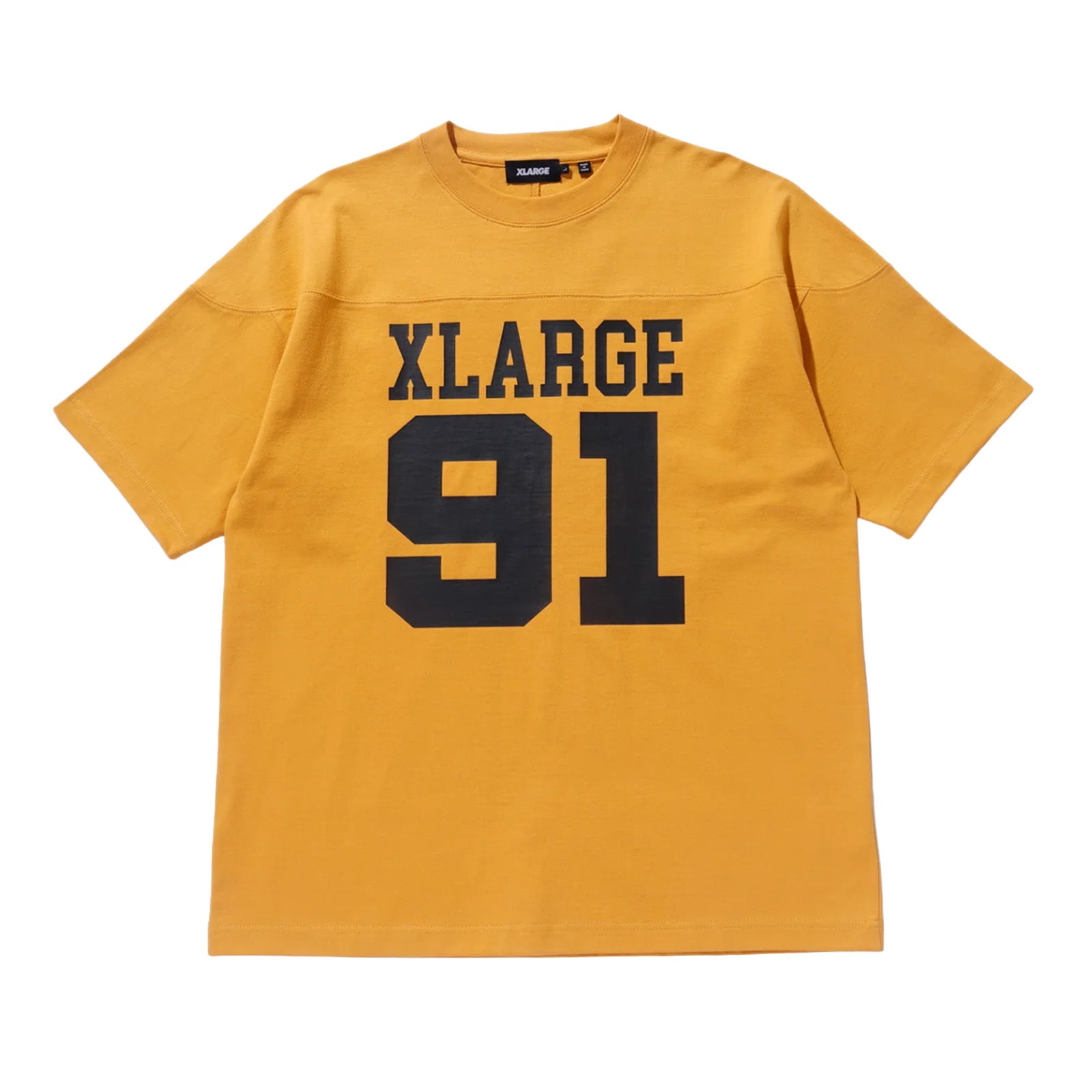 XLarge Numbering S/S Tee 'Yellow'