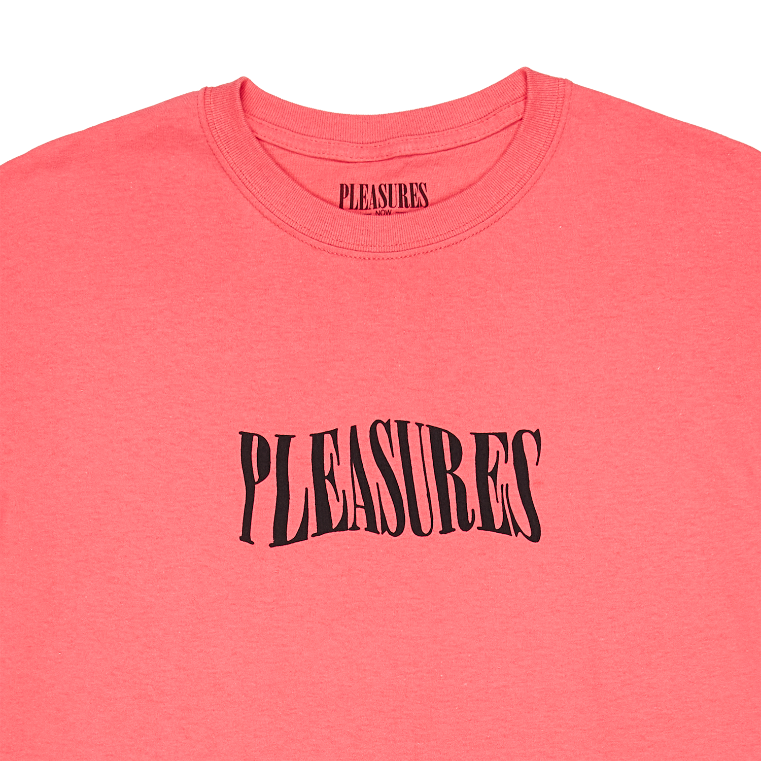 Pleasures Party Logo T-Shirt 'Coral'
