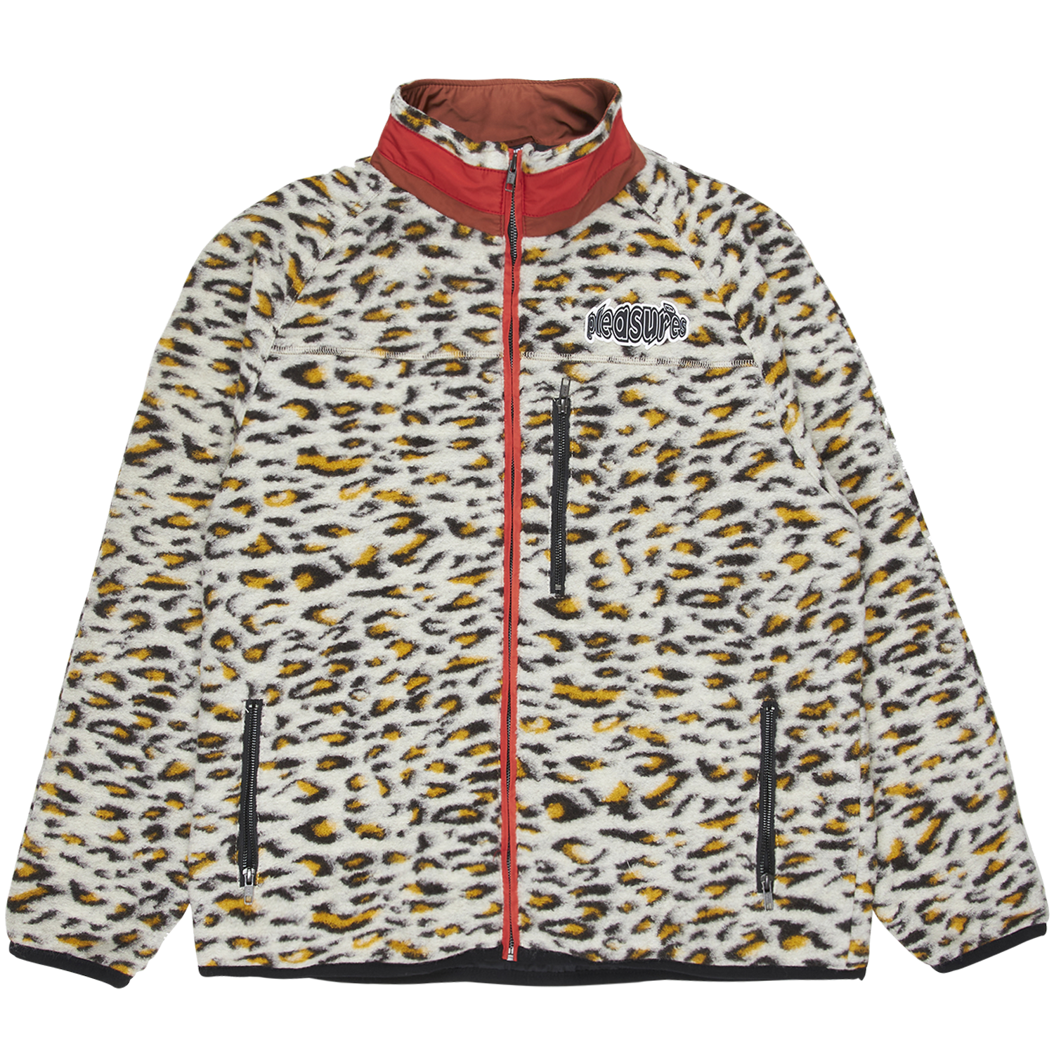Pleasures Strain Fuzzy Jacket 'White'