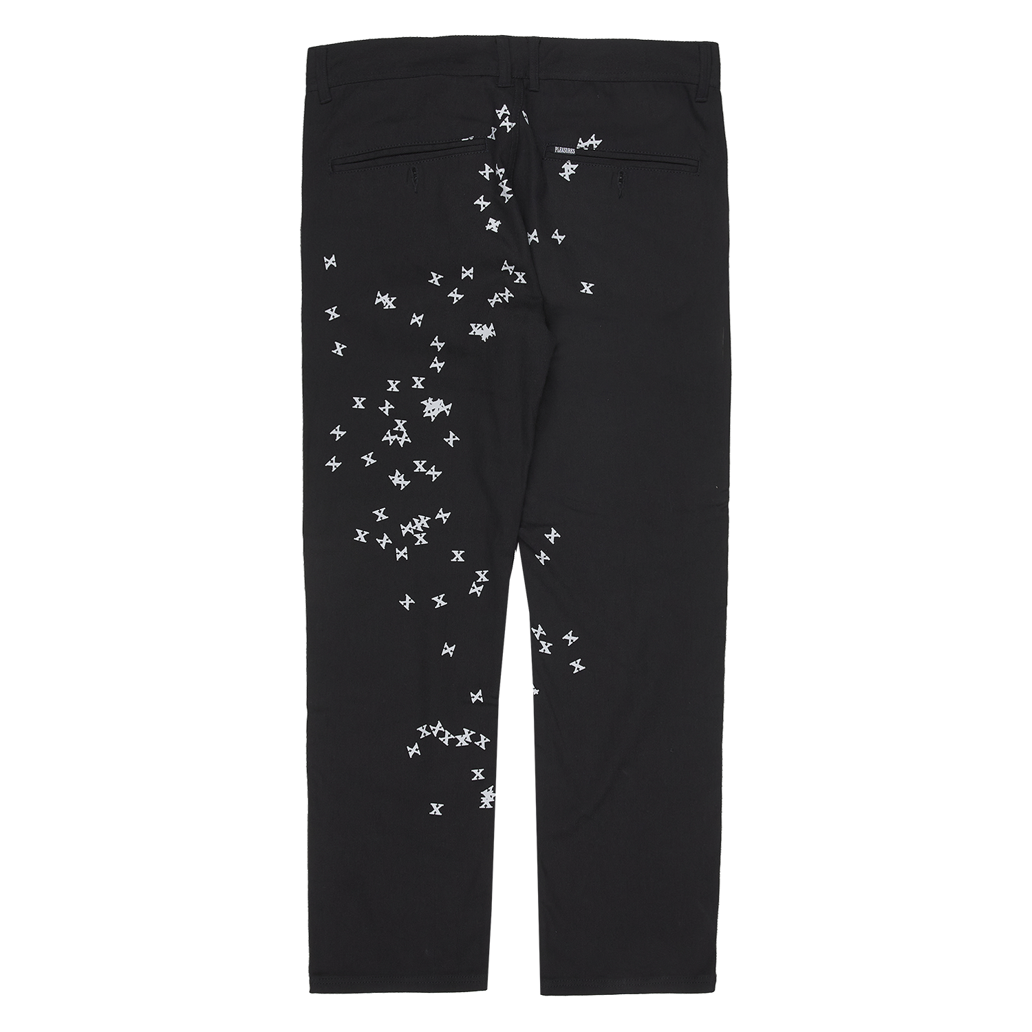 Pleasures Vomit Printed Trousers 'Black'
