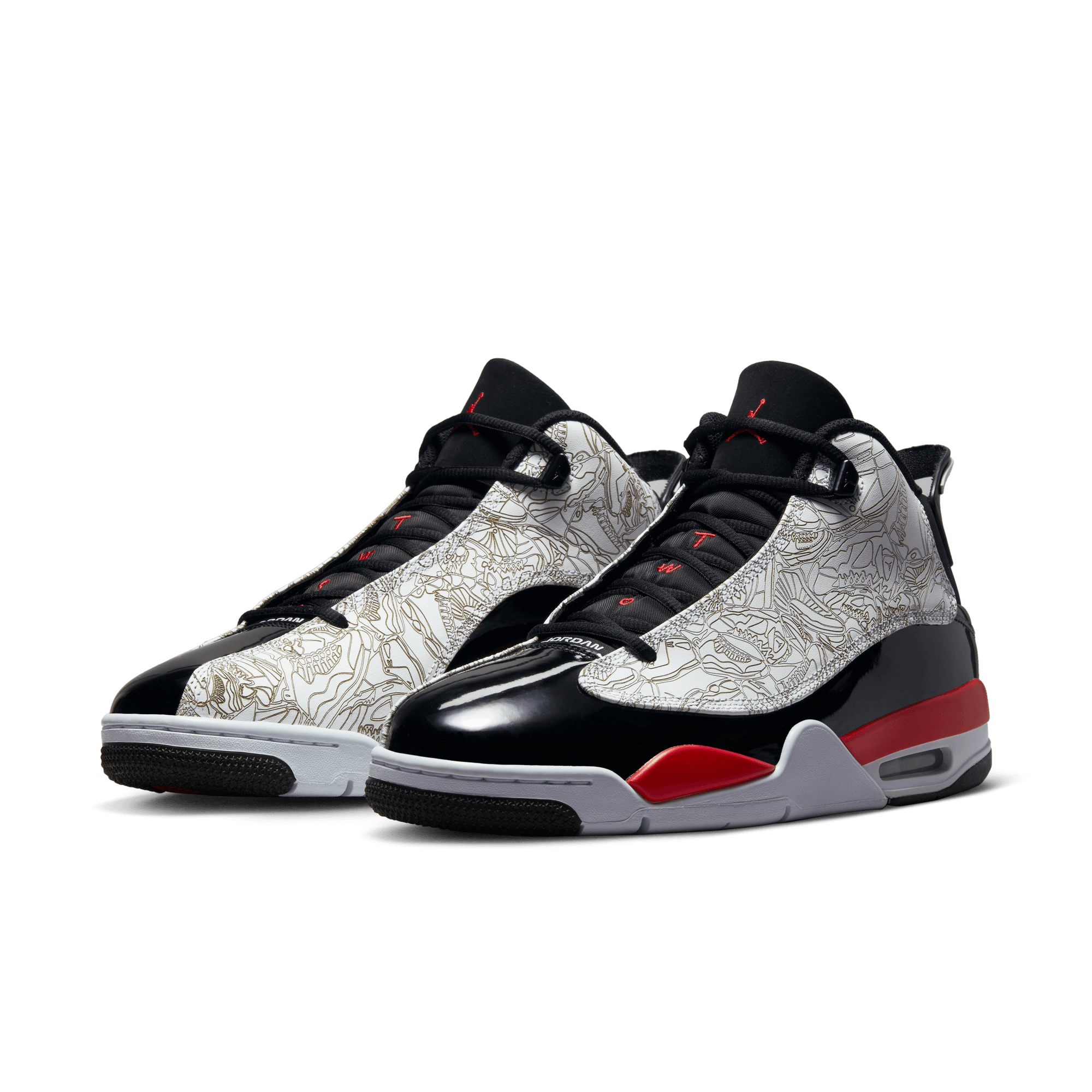 Air Jordan Dub Zero 'Fire Red'