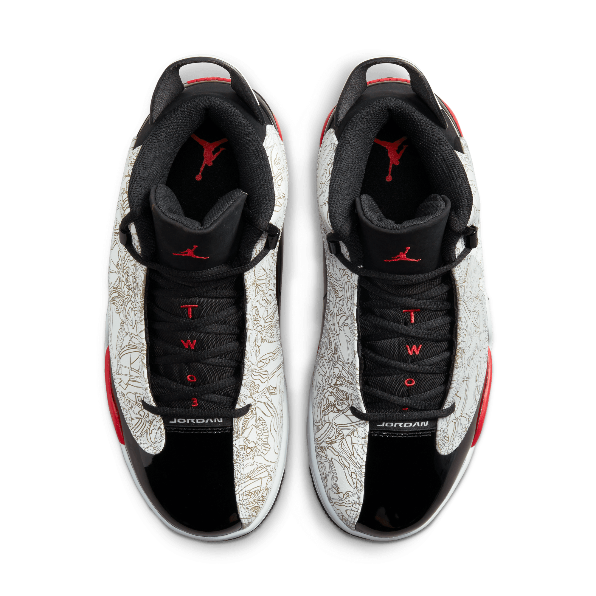 Air Jordan Dub Zero 'Fire Red'
