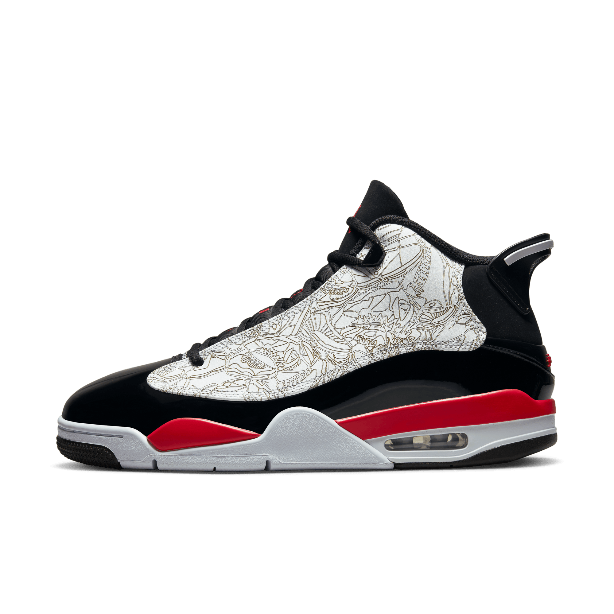 Air Jordan Dub Zero 'Fire Red'