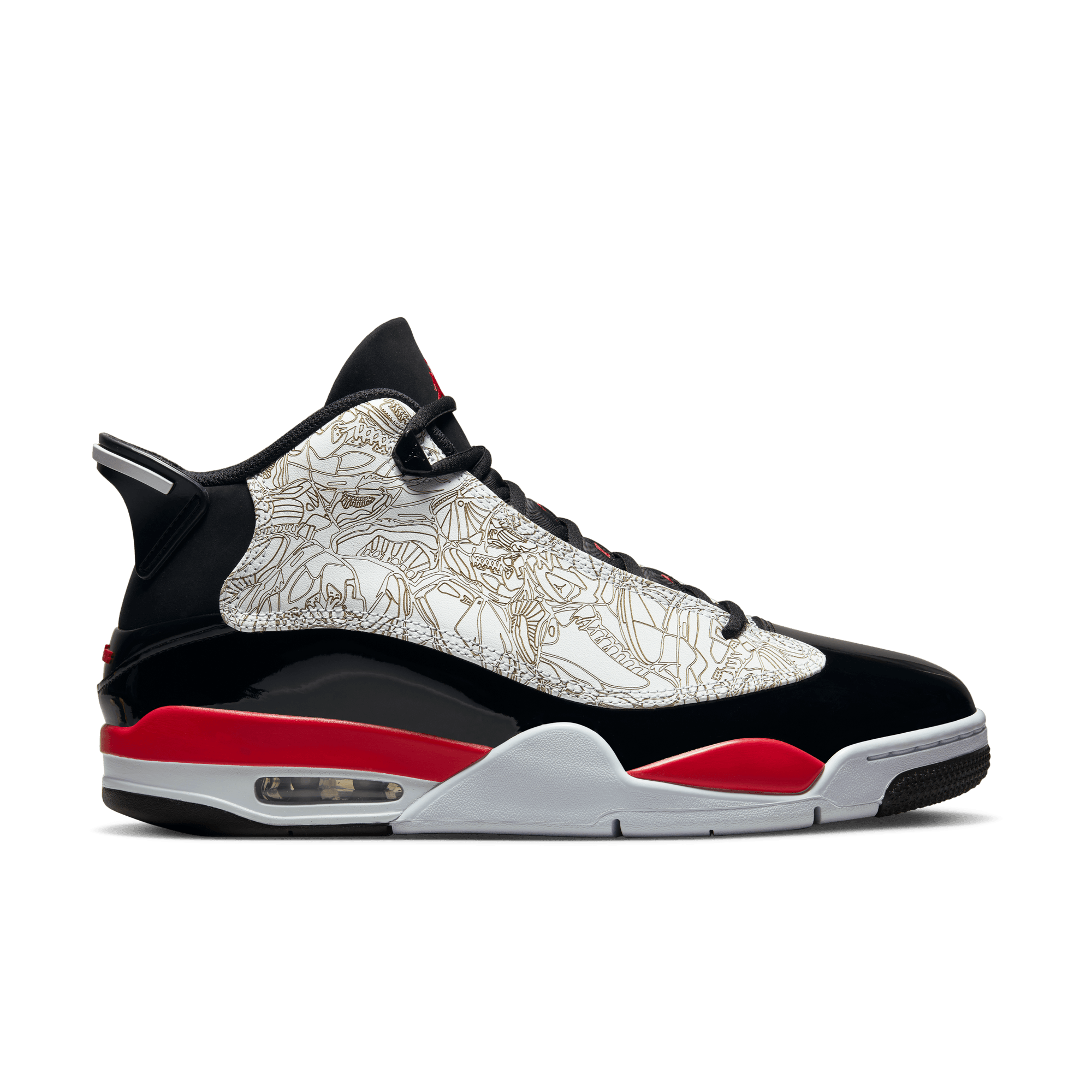 Air Jordan Dub Zero 'Fire Red'