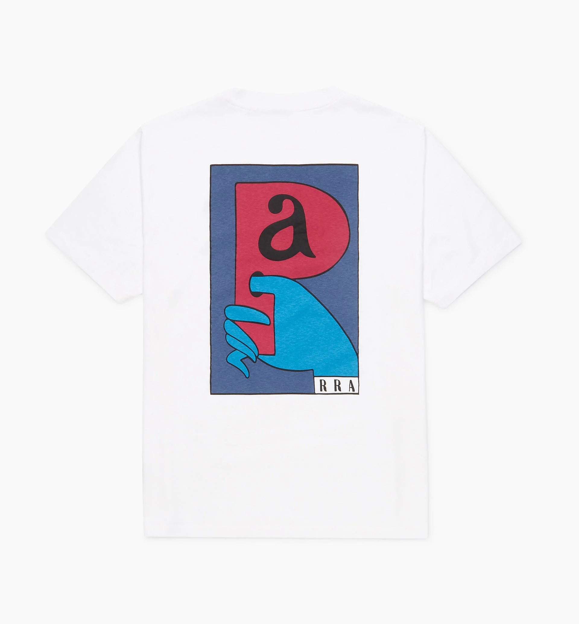 by Parra P Grabber T-shirt 'White'