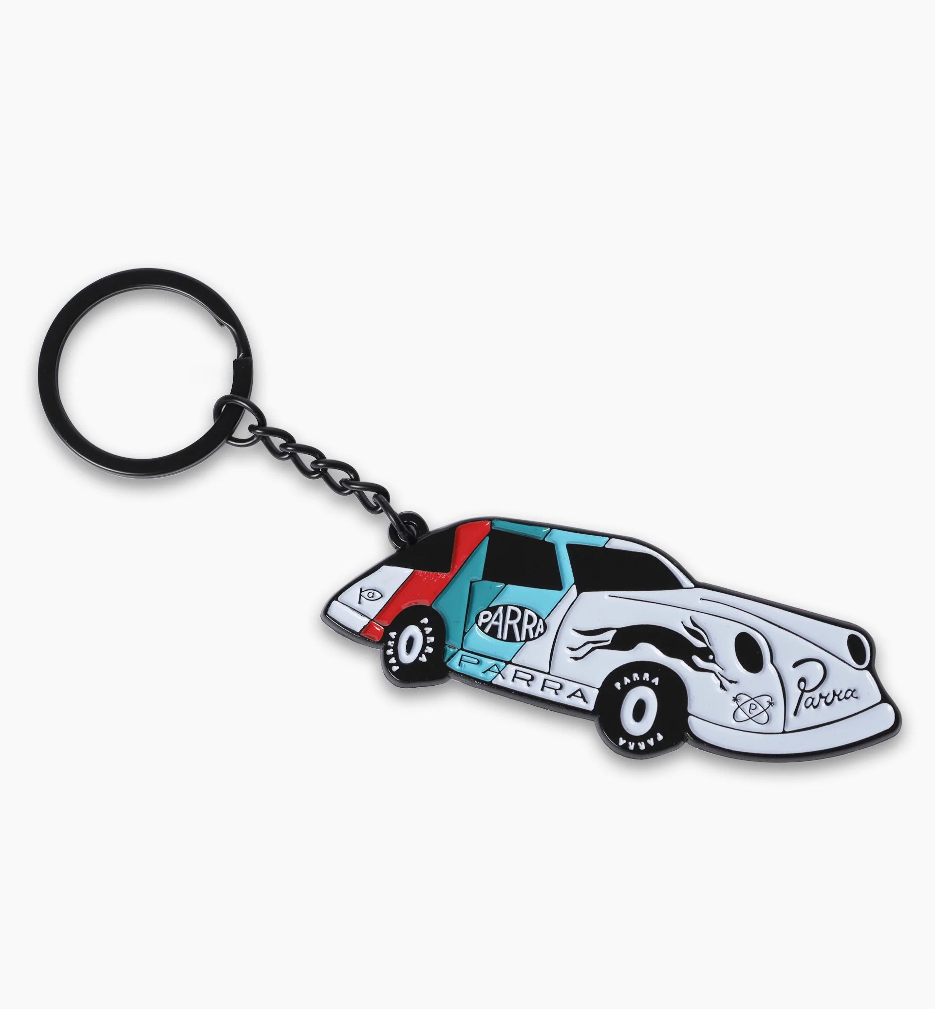 by Parra Racing Team Metal Keychain